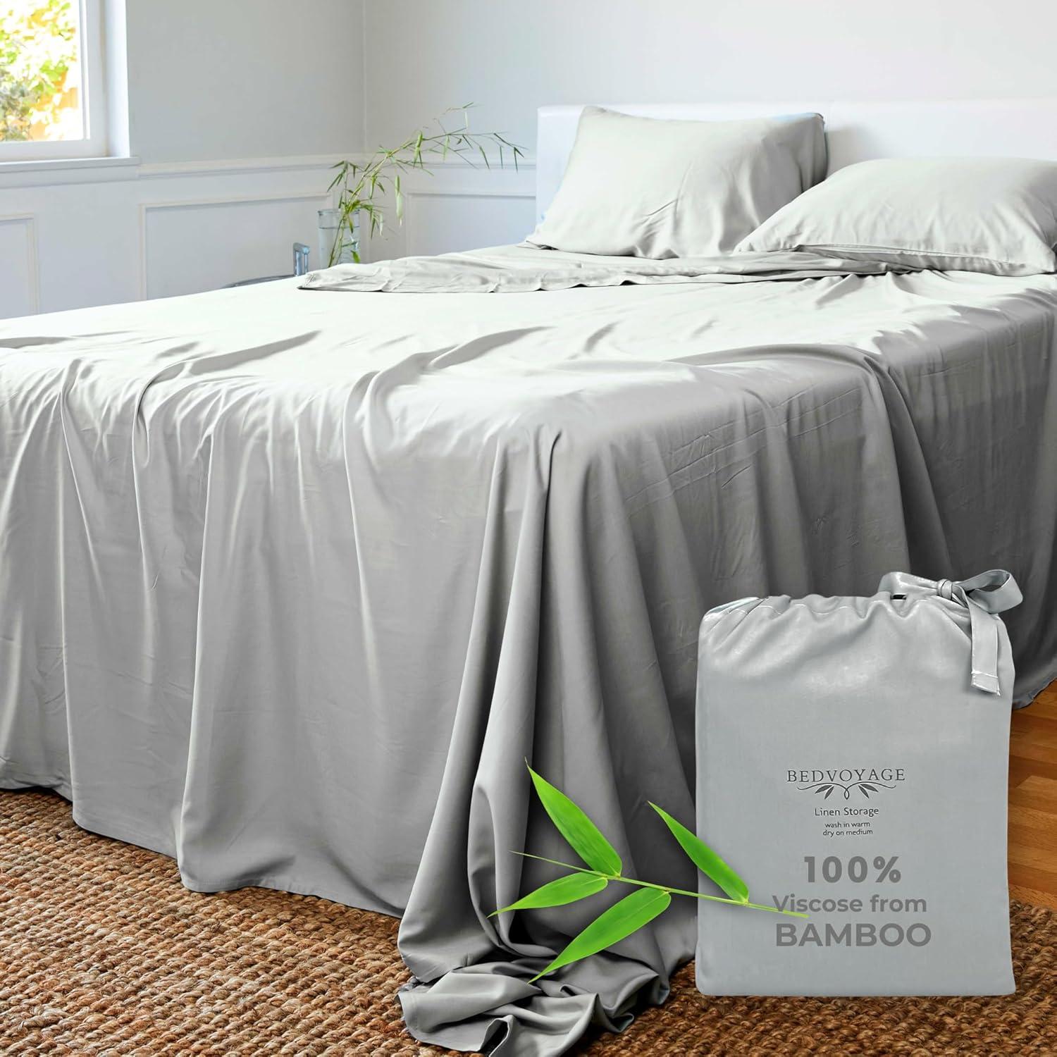 BedVoyage Luxury 100% viscose from Bamboo Bed Sheet Set