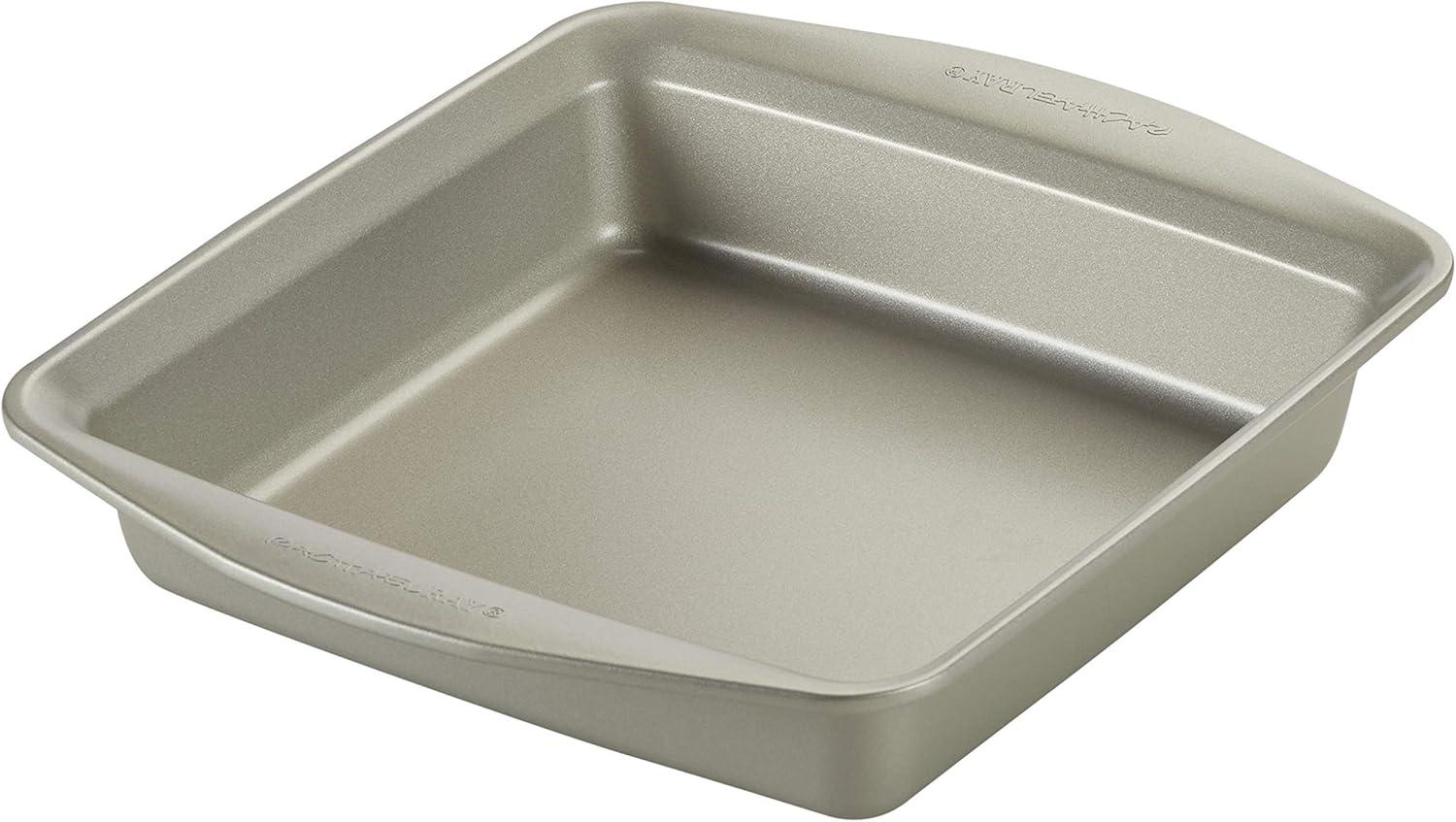 Rachael Ray 10pc Bakeware Set: Nonstick Steel Baking Pans & Sheets, Even-Heating, Dishwasher-Safe, Oven-Safe to 450°F