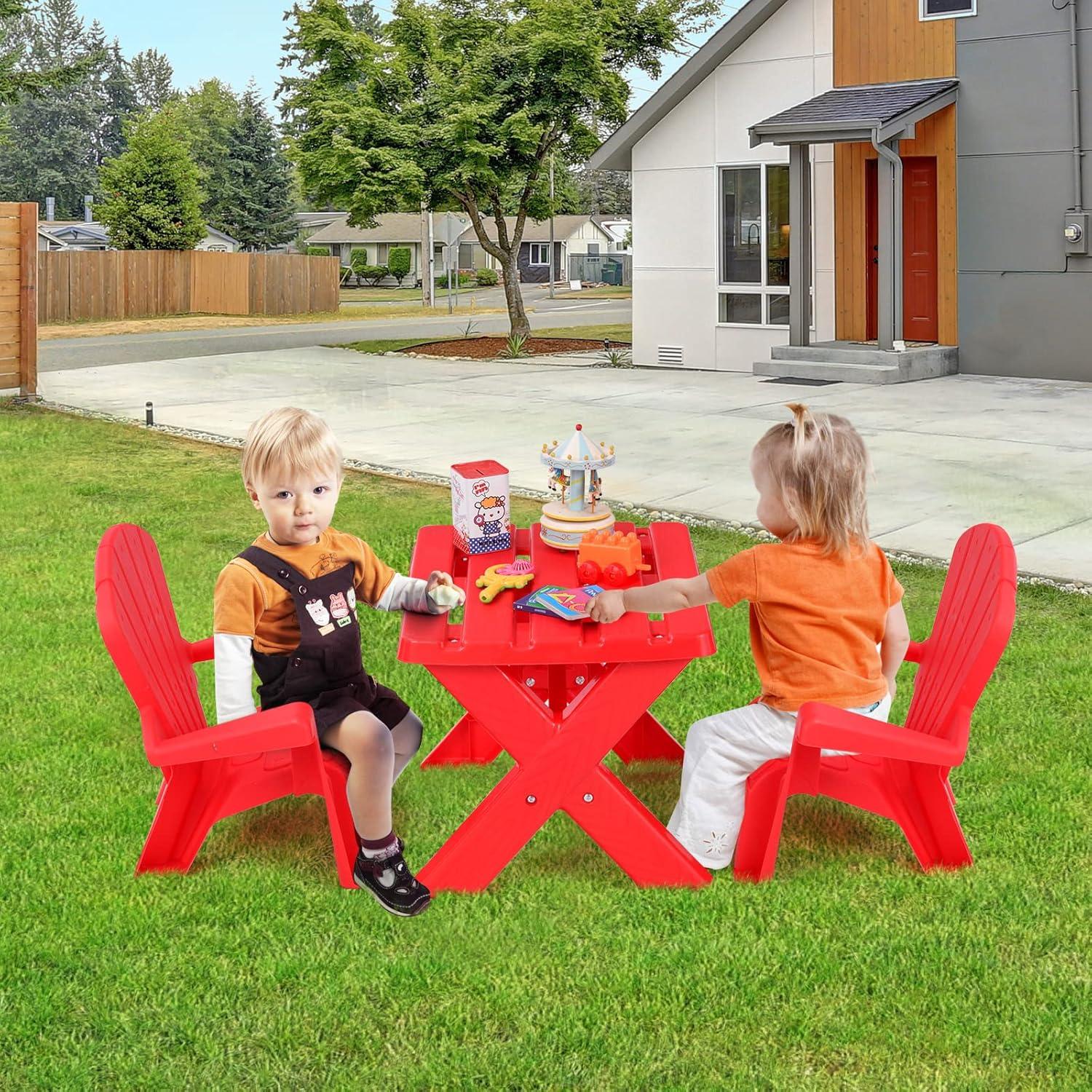 Zoomie Kids Najera Kids Play Or Activity Table and Chair Set