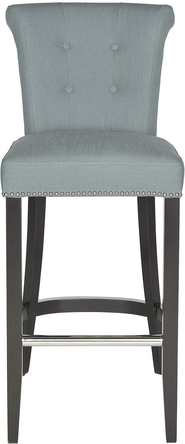 Safavieh Addo Classic Glam Ring Bar Stool with Footrest