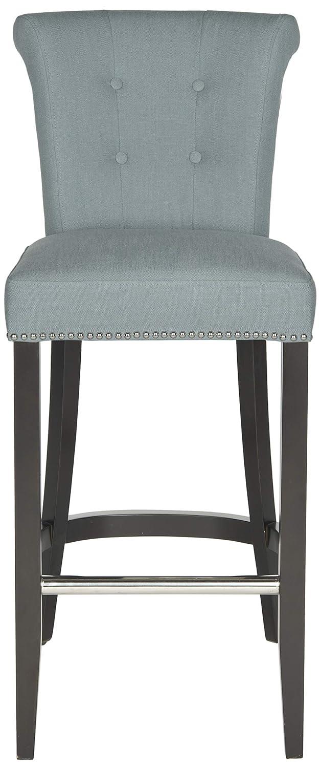 Addo Ring Bar Stool - HUD8242 - Sky Blue - Safavieh