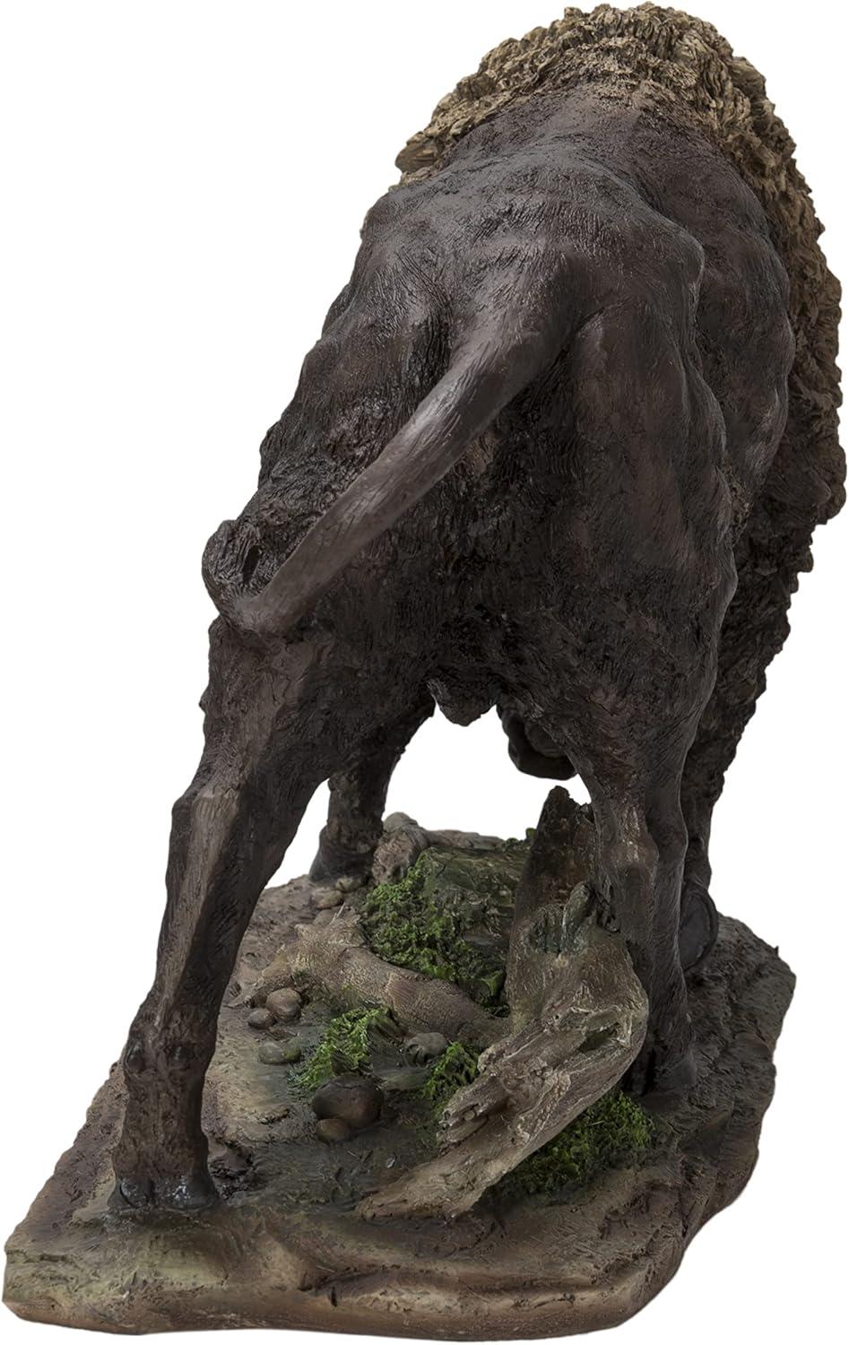 Bison Head Down - Large