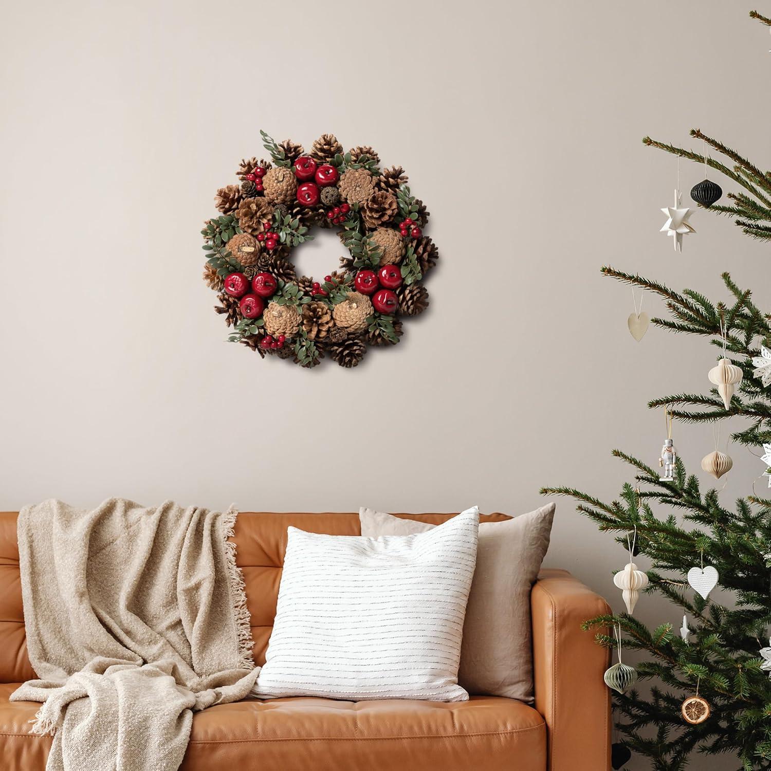 Northlight Seasonal Faux Mixed Assortment Plastic 2'' Wreath