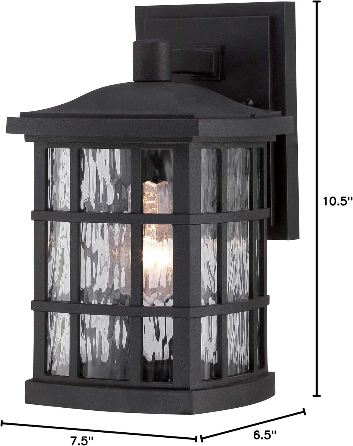 Quoizel Lighting Stonington 1 - Light Sconce in  Mystic Black