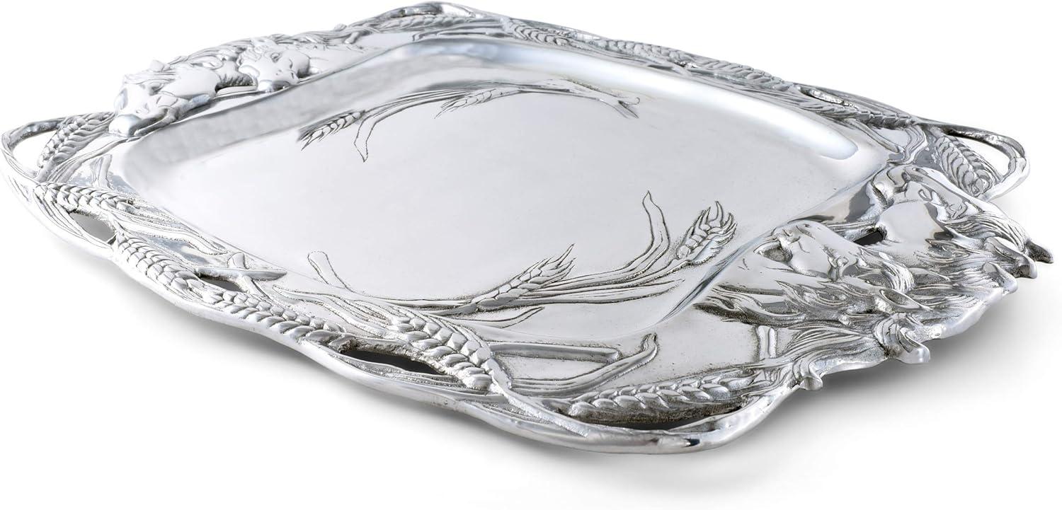 Equestrian Metal Tray