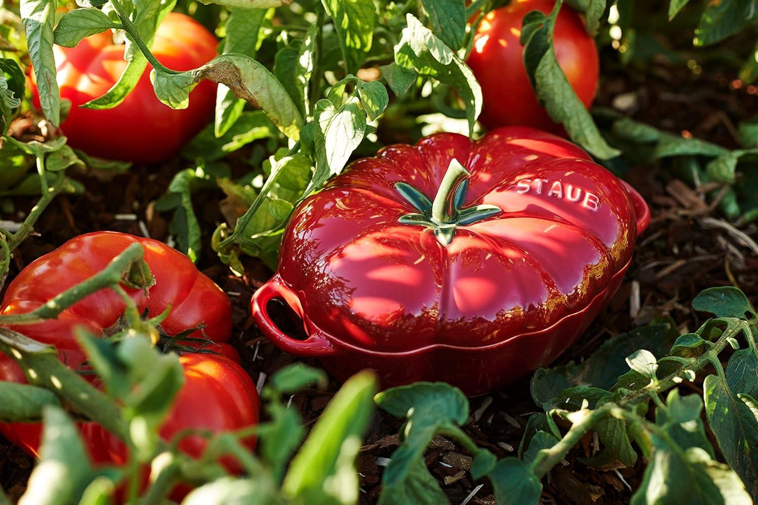 Staub Ceramic 16-oz Petite Tomato Cocotte Baking Dish