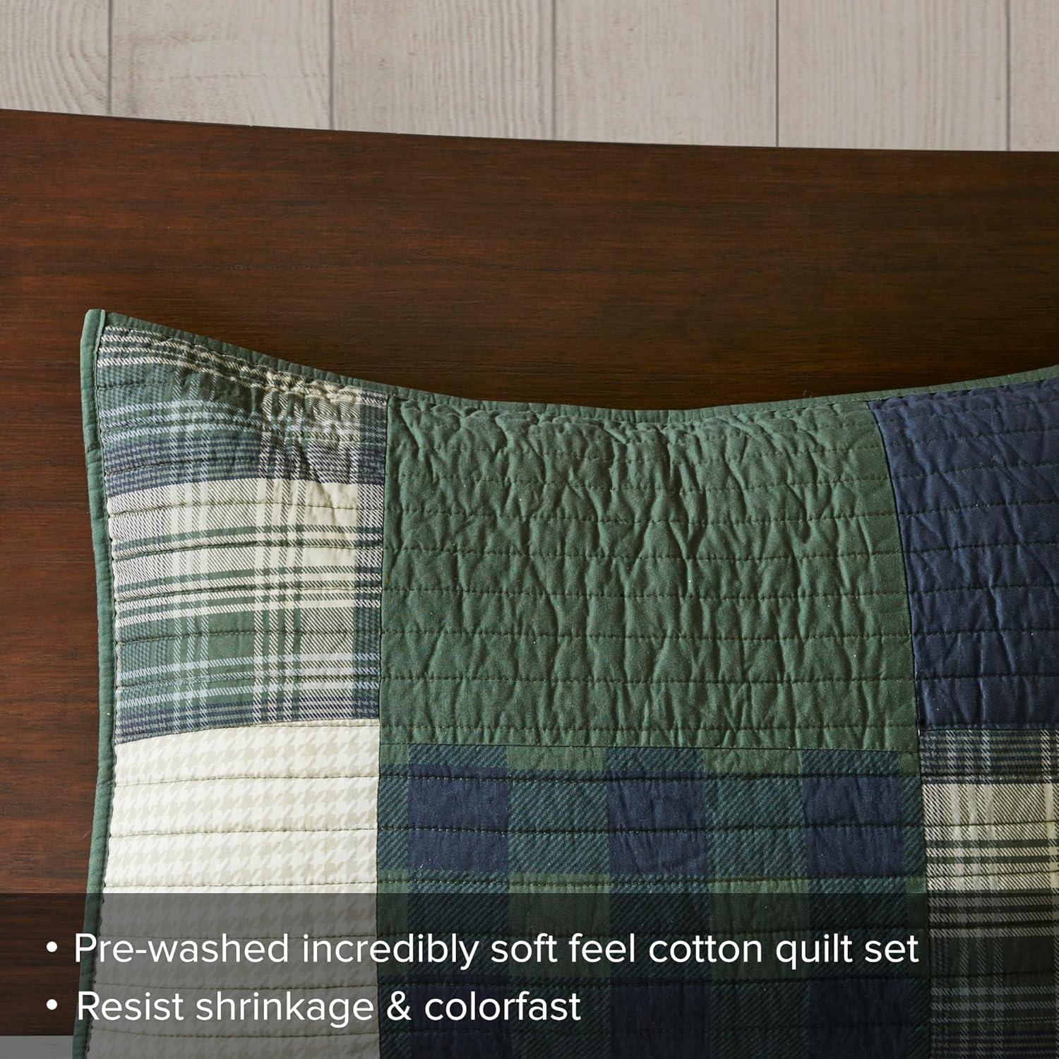 Woolrich Woolrich Mill Creek Oversized Cotton Quilt Set