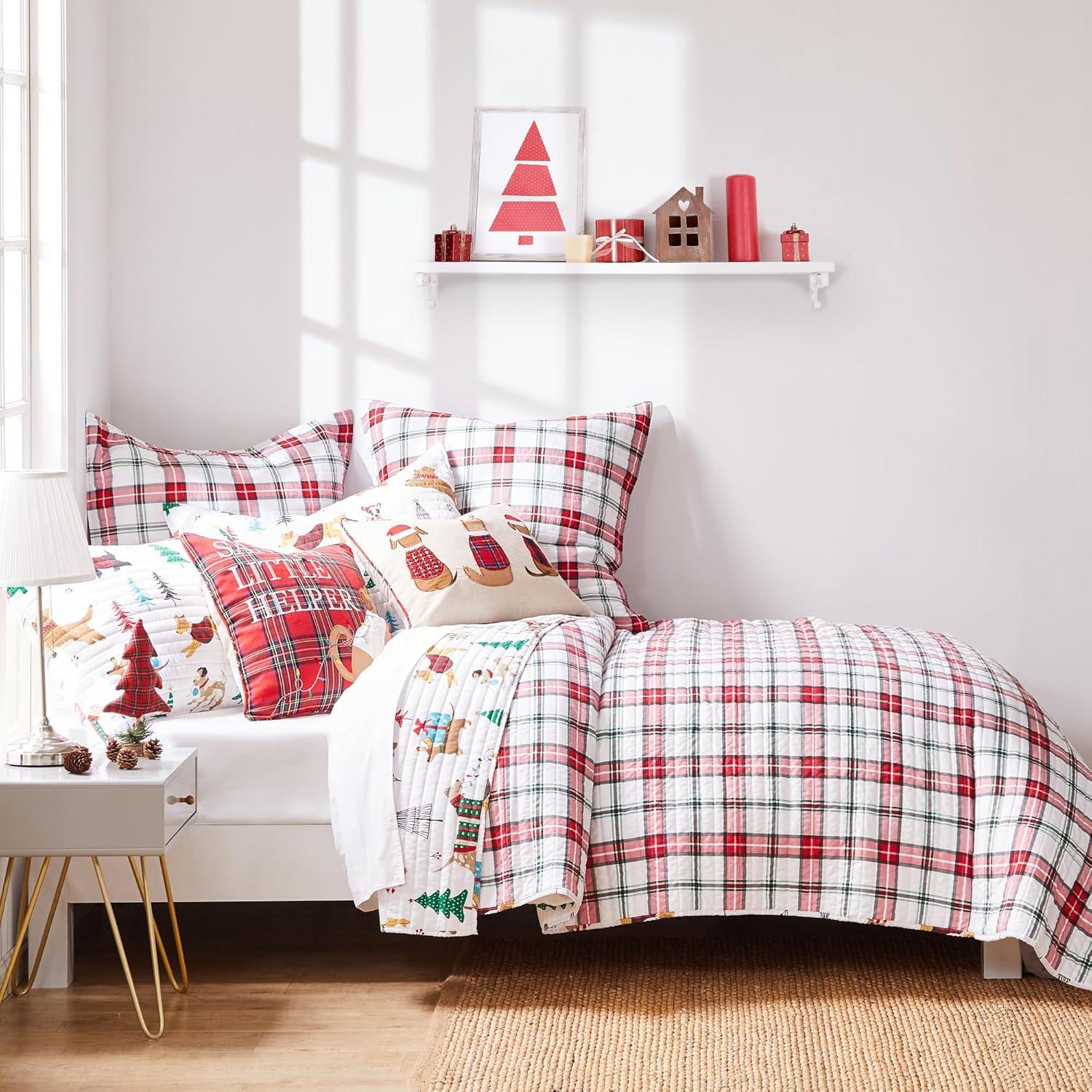 Jingle Paws King Quilt Set - Levtex Home