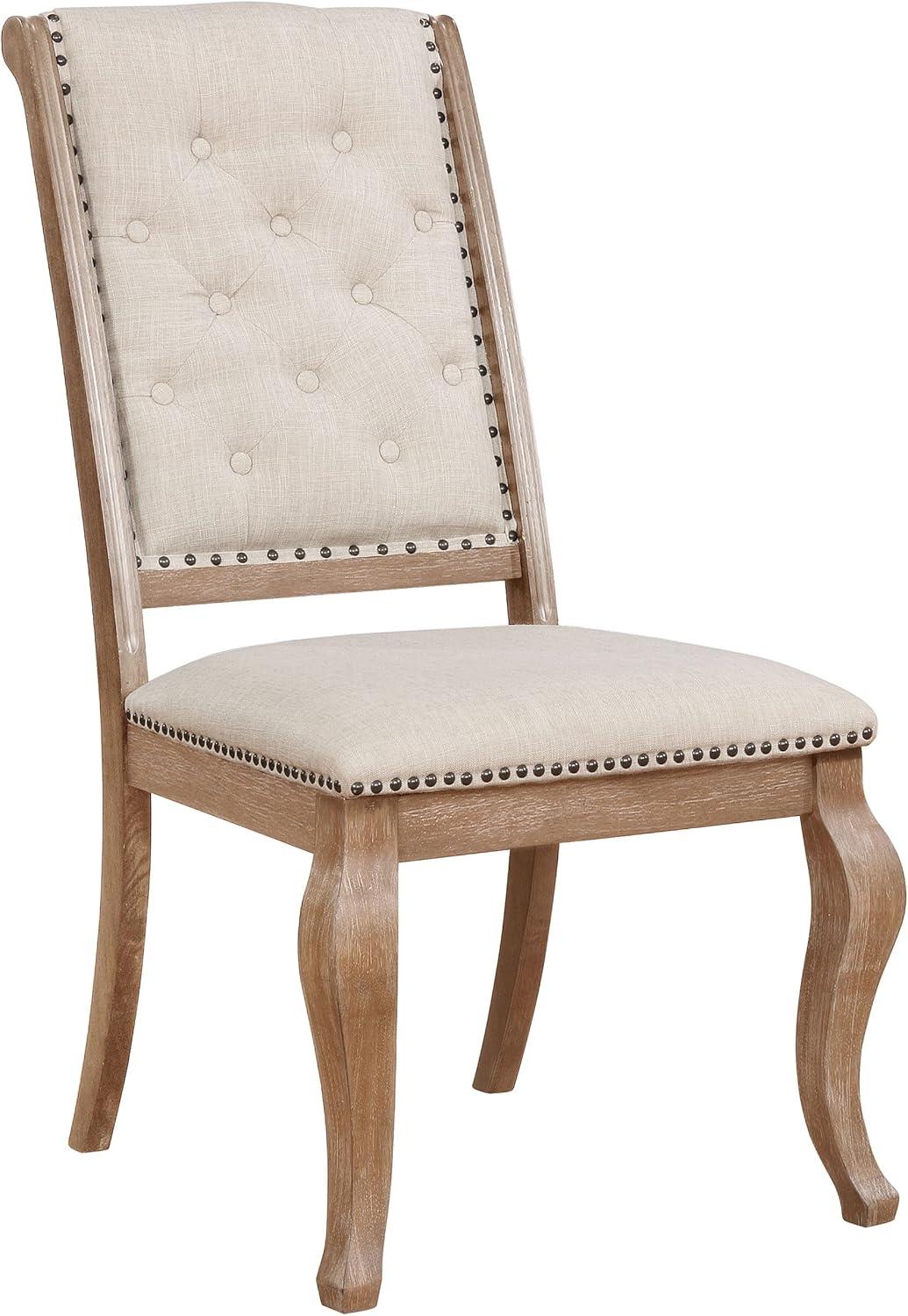 Keeter 19.25'' H Tufted Upholstered Side Chair