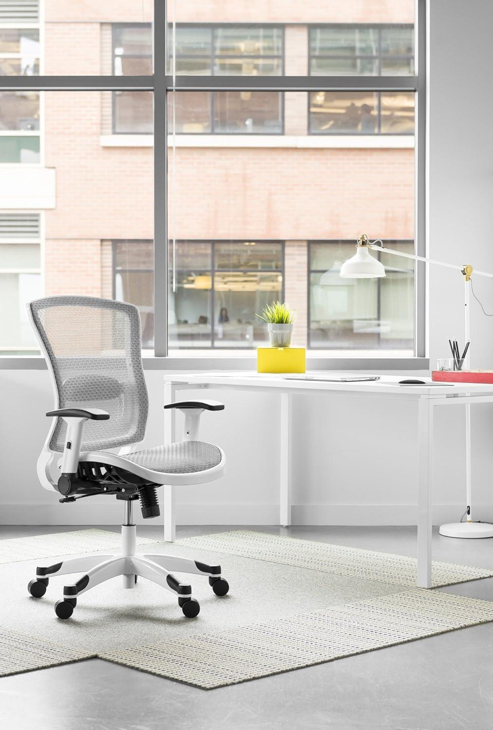 SPACE Seating White Frame Managers Chair