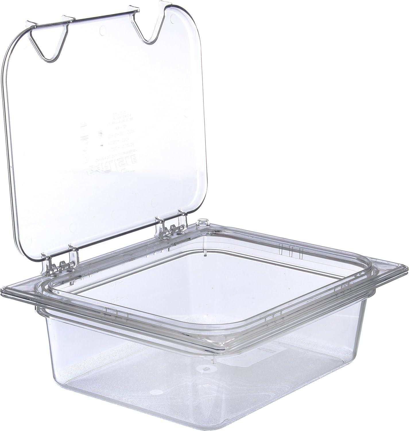 Carlisle Food Service Products Carlisle Food Service Products 1.6 Gallons Rectangle Plastic Food Storage Container (Set of 6)
