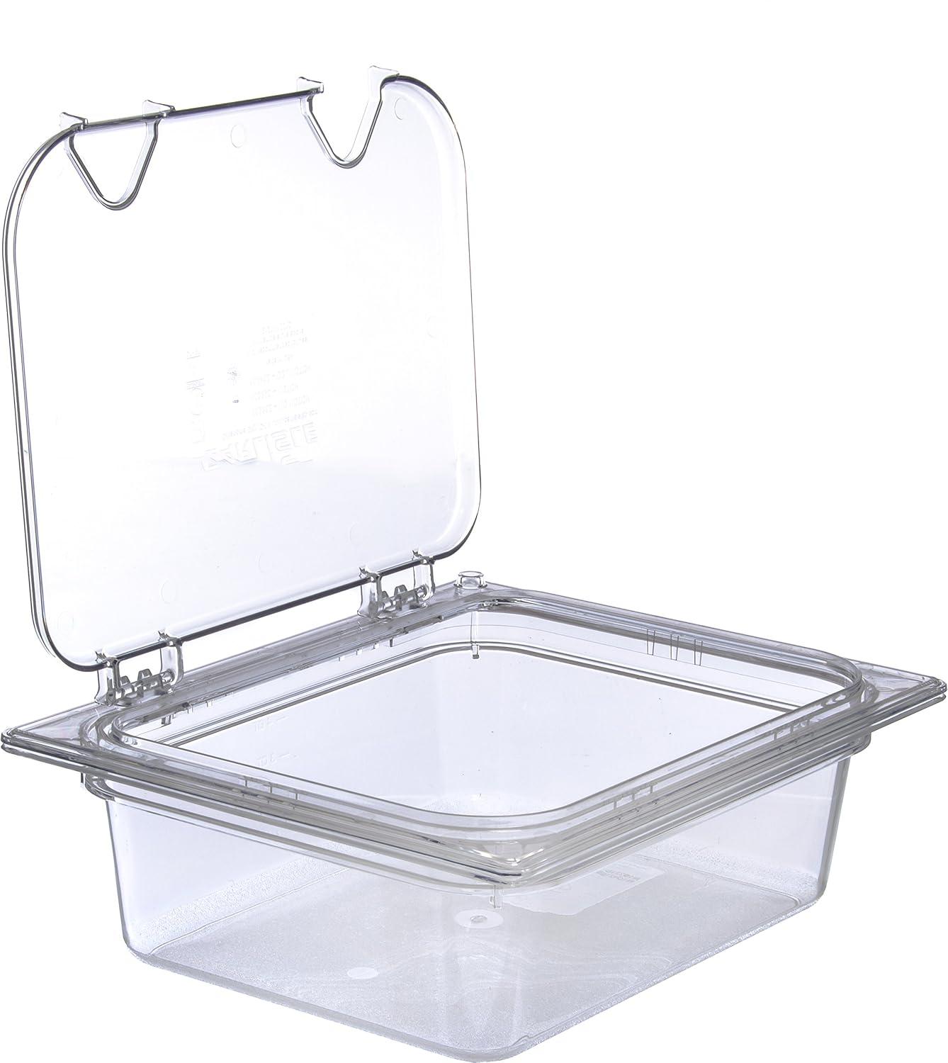 Carlisle Food Service Products Carlisle Food Service Products 1.6 Gallons Rectangle Plastic Food Storage Container (Set of 6)