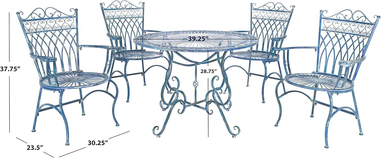 Thessaly 5 Piece Patio Outdoor Seating Set  - Safavieh