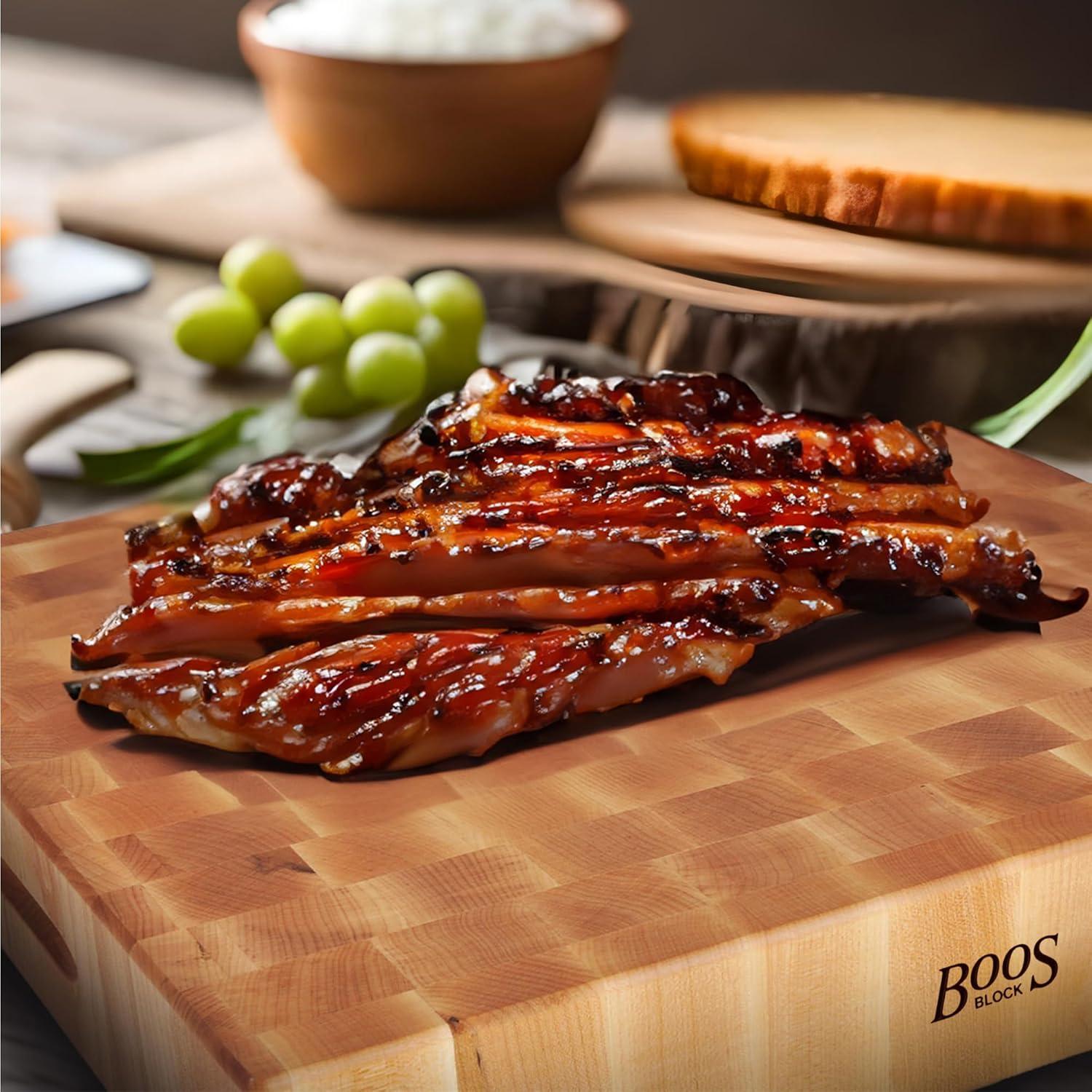 John Boos John Boos Chinese Cutting Board 3" End Grain Reversible