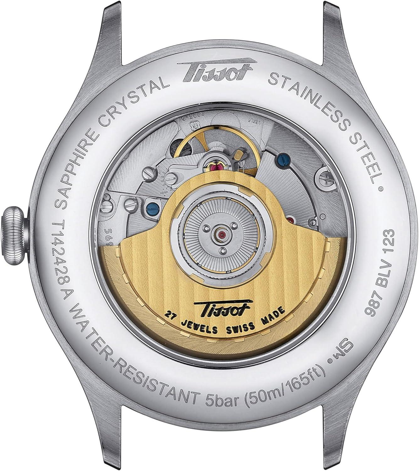 Tissot Heritage Small Second 1938 COSC Automatic Grey Dial Steel Men's Watch T142.428.11.082.00