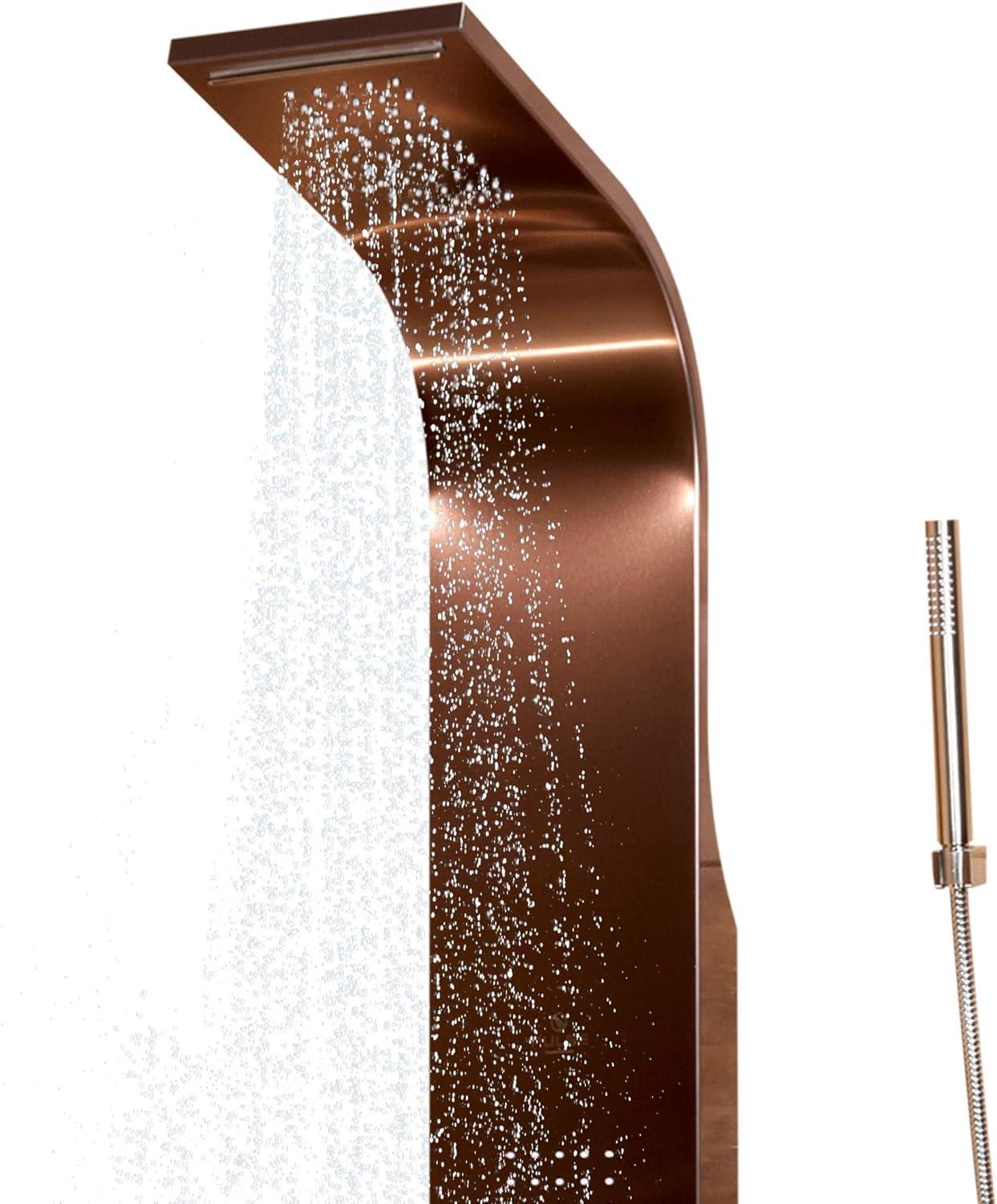 PULSE Santa Cruz ShowerSpa Stainless Steel Shower Panel