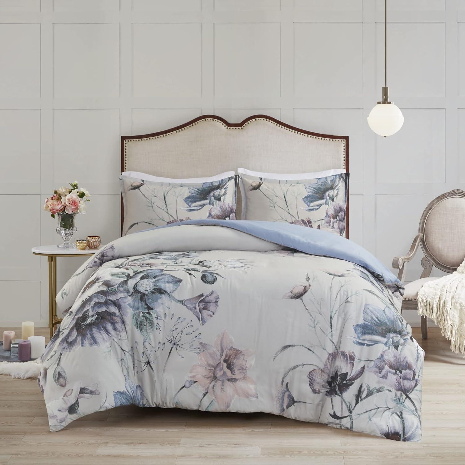 Maddy Cotton Printed Duvet Cover Set - Madison Park