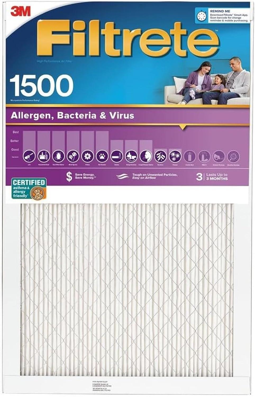 3M 3M Air Filter for Furnace (Set of 4)