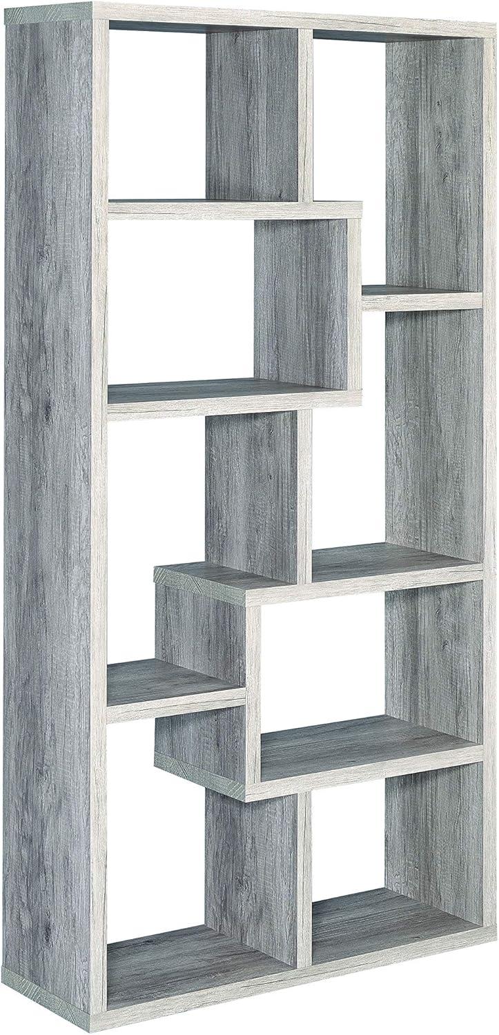 70.75" Theo 8 Shelf Bookcase - Coaster