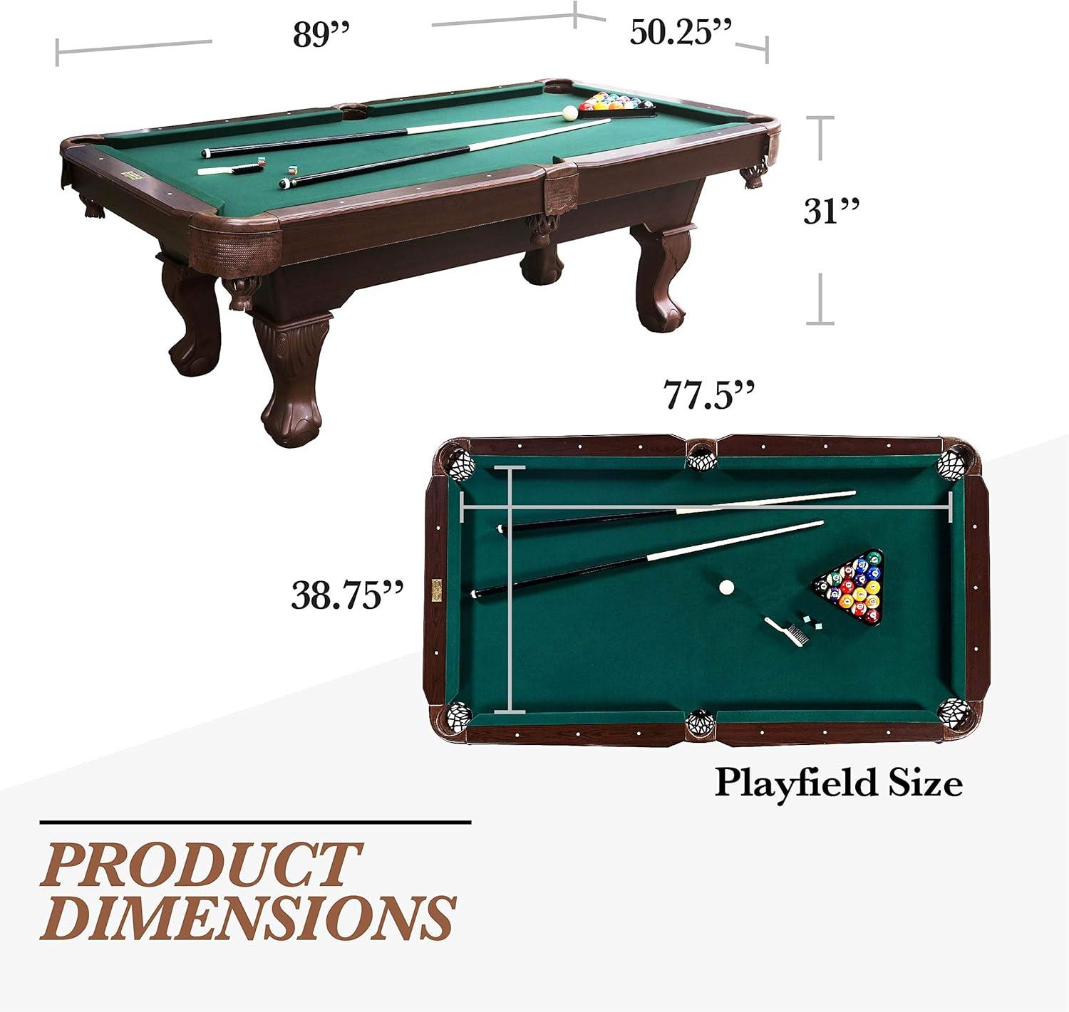 Barrington Springdale 7.5' Pool Table with Playing Accessories