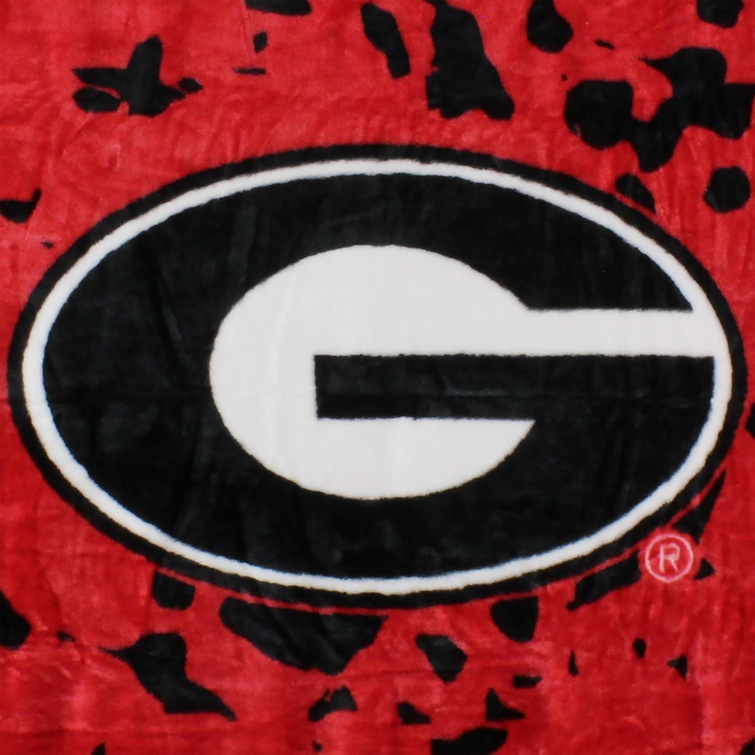 NCAA Knitted Throw Blanket