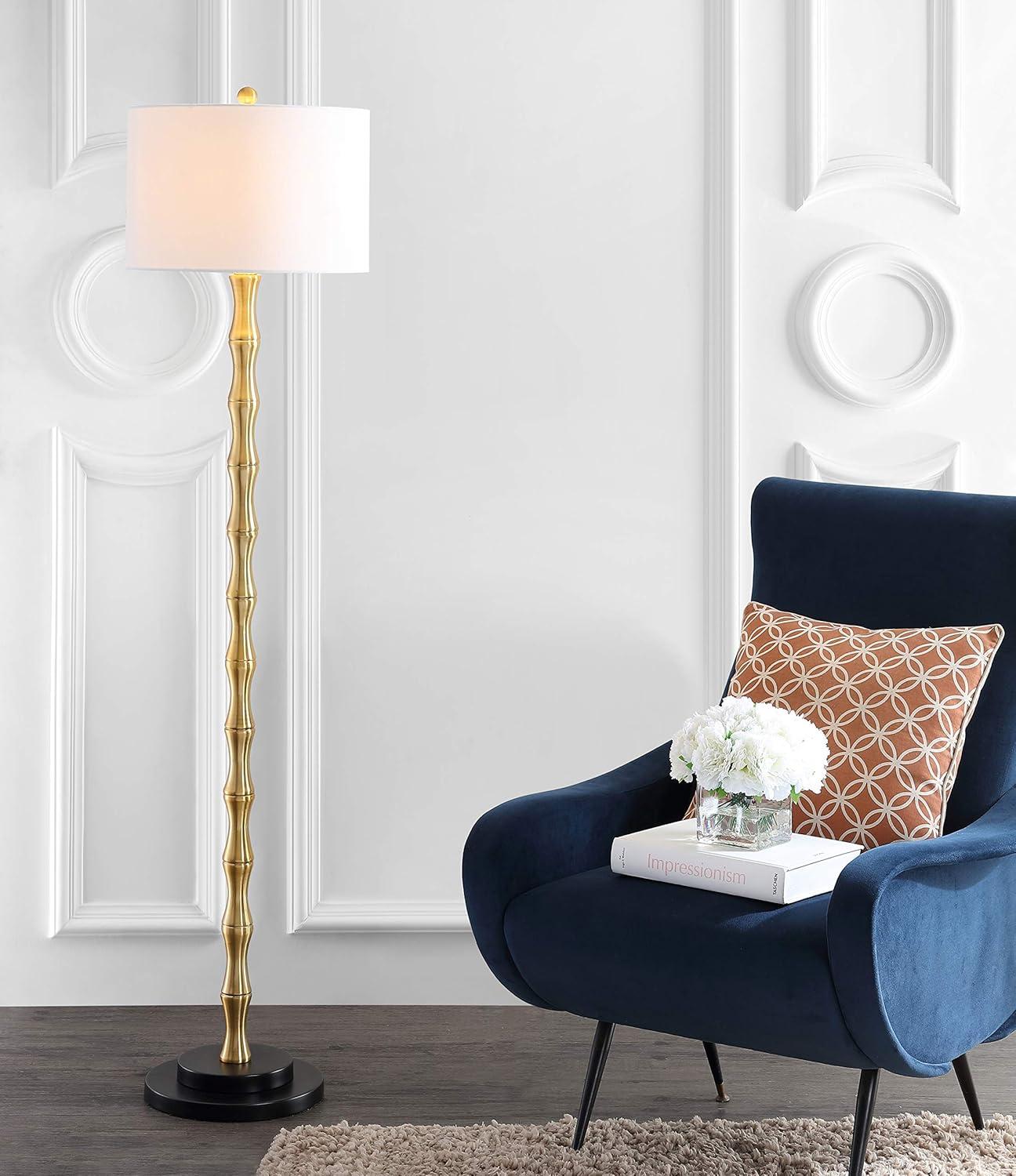Kolten Floor Lamp - FLL4045 - Brass - Safavieh