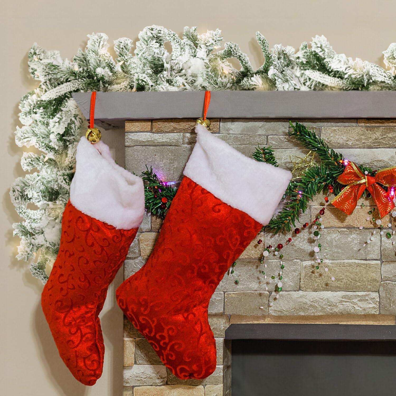 Fraser Hill Farm 108'' in. Lighted Faux Pine Garland