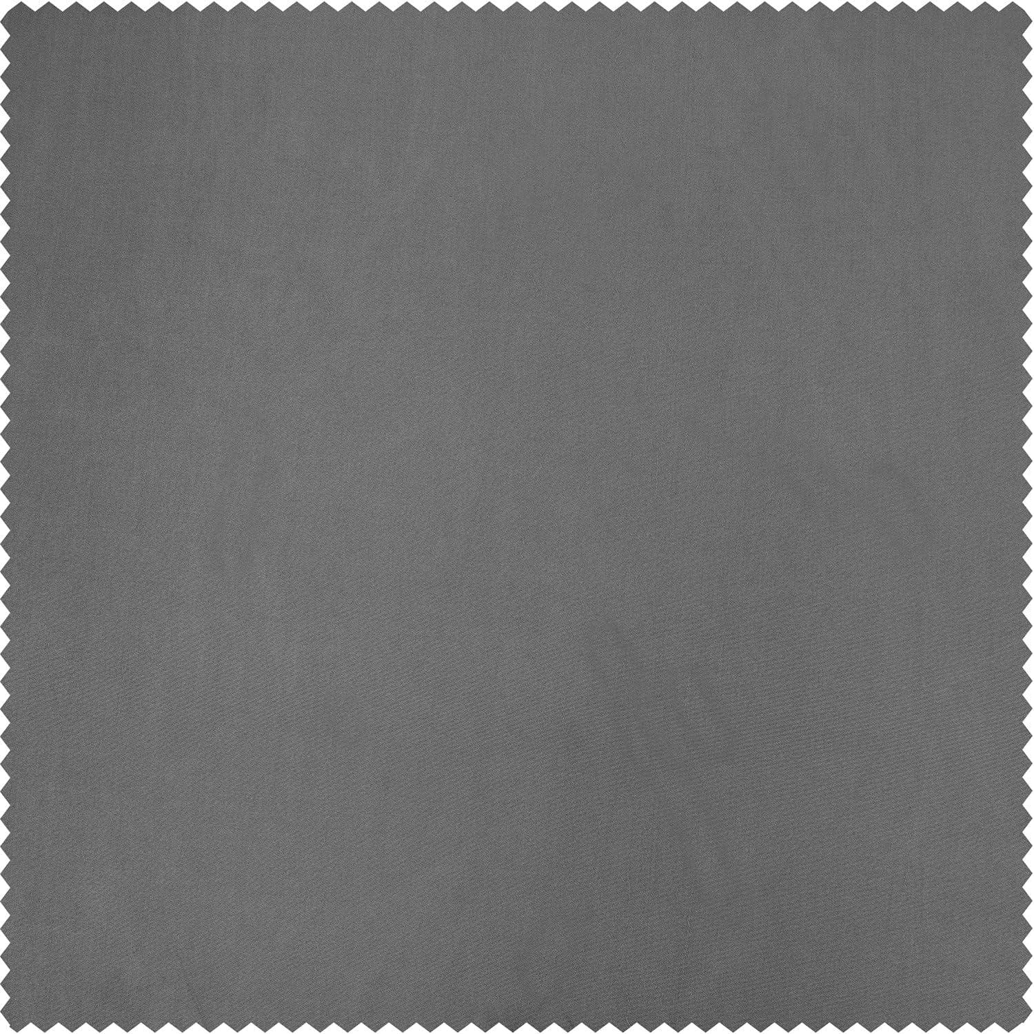 Platinum Blackout Faux Silk Taffeta Curtain (1 Panel), Platinum, 50W X 84L