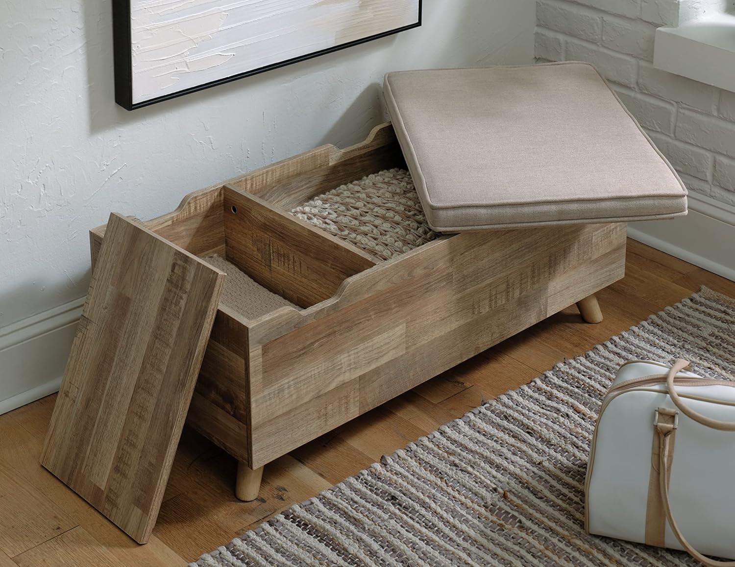 Loon Peak® Kadira Flip Top Storage Bench & Reviews | Wayfair