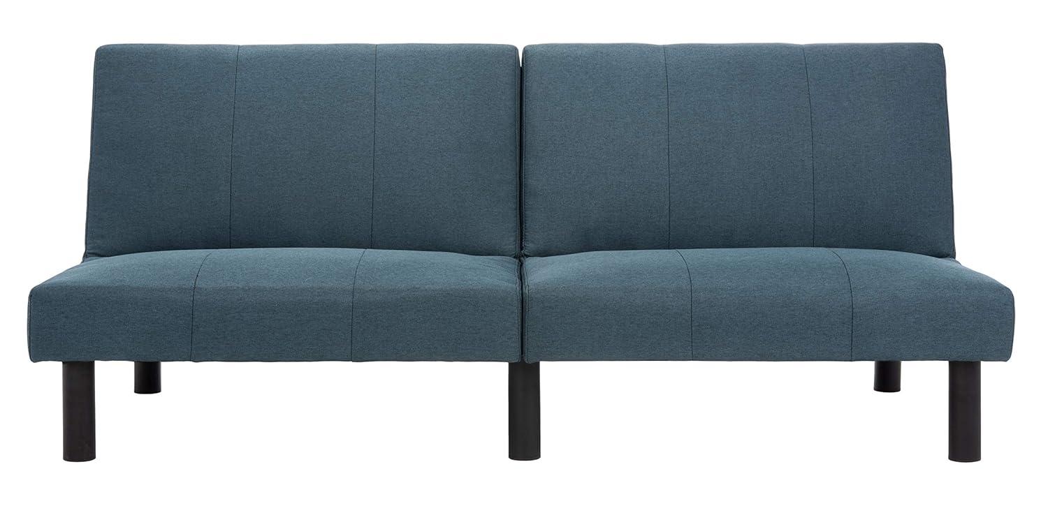 Astoria Foldable Futon Bed - LVS2003 - Navy/Black - Safavieh