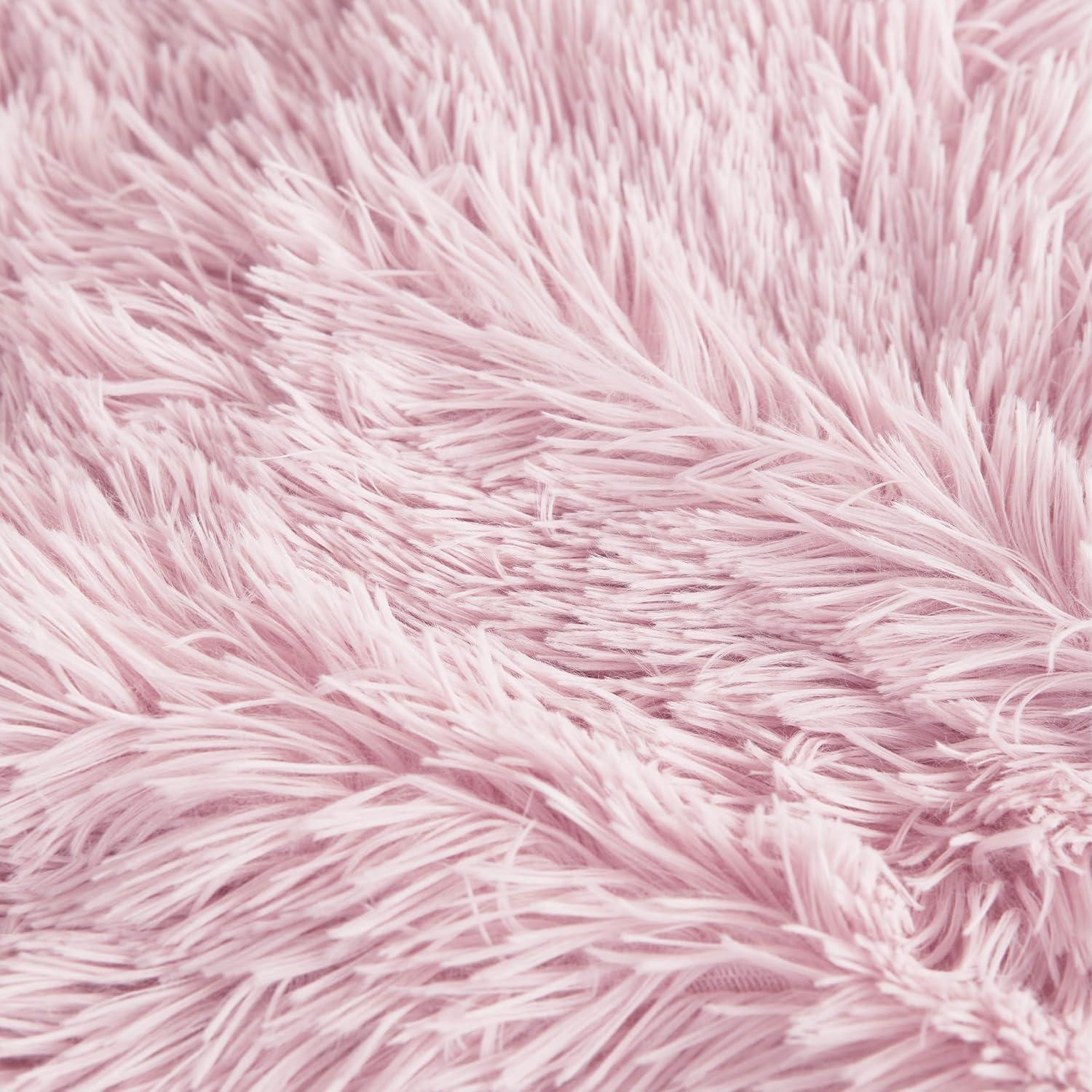Juicy Couture Juicy Couture Shaggy Faux Fur Comforter & Shams Bedding Sets