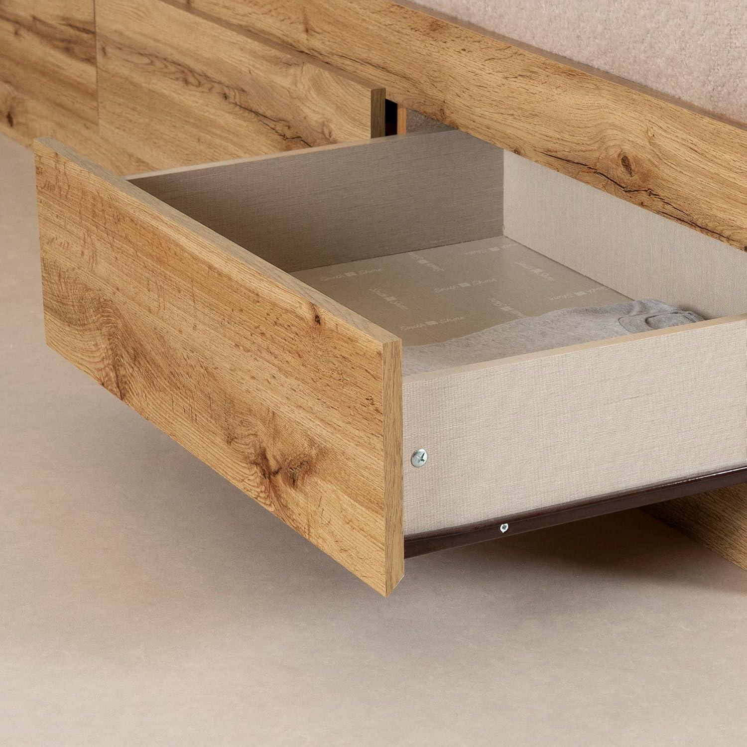 South Shore Tassio, Farmhouse Bed, Twin Brown