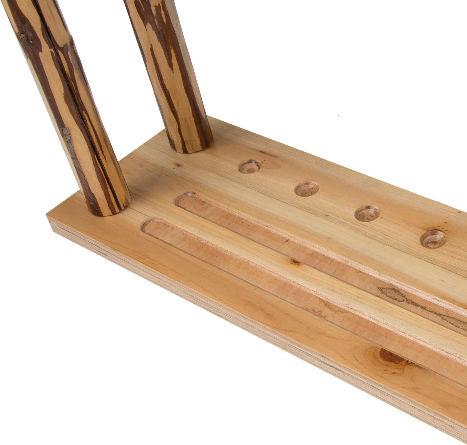 Rush Creek 6 Billard Cue Floor Rack Holder