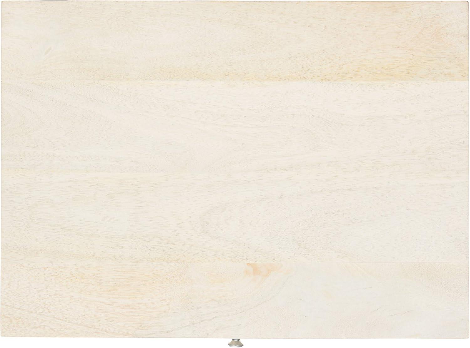 SAFAVIEH Marigold Mid-Century 1 Drawer Nightstand, Natural