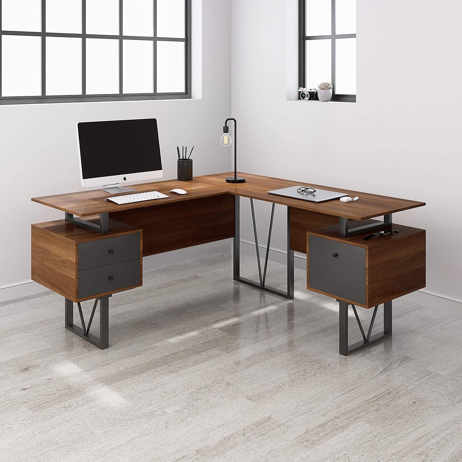 L-Shaped Computer Desk