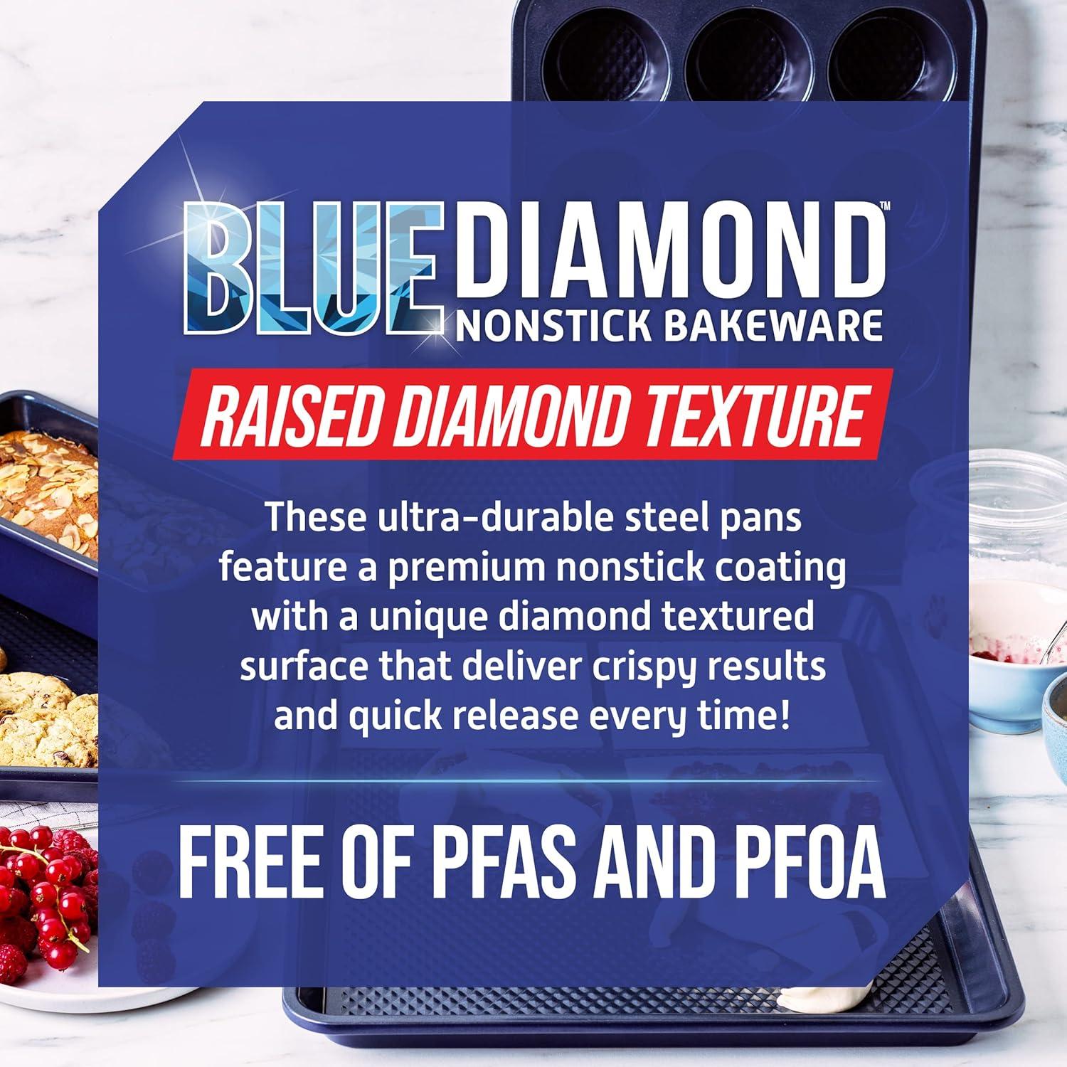 Blue Diamond Nonstick 8" Square Cake Pan