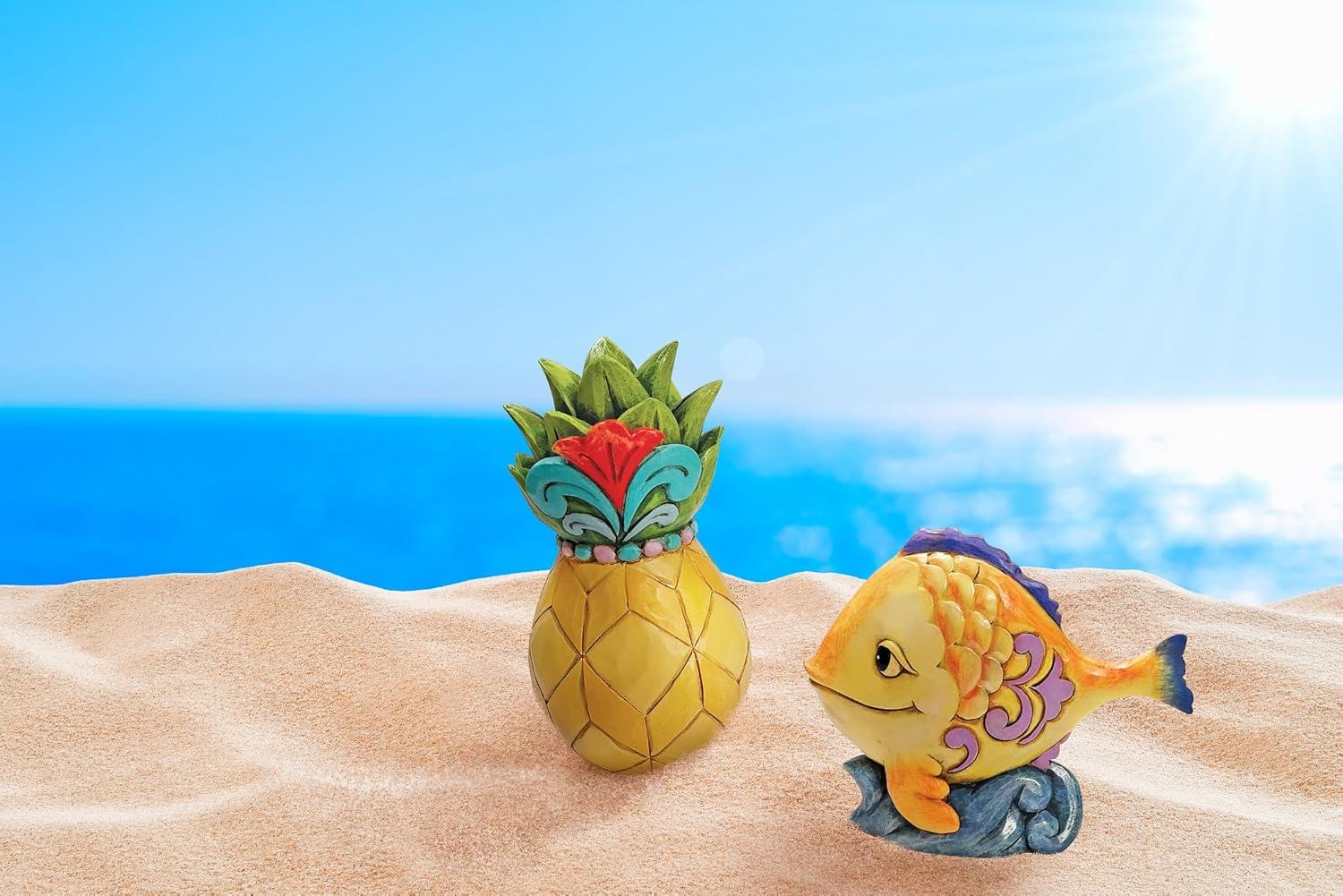 Jim Shore Jim Shore Heartwood Creek Pineapple Mini Figurine 4in H