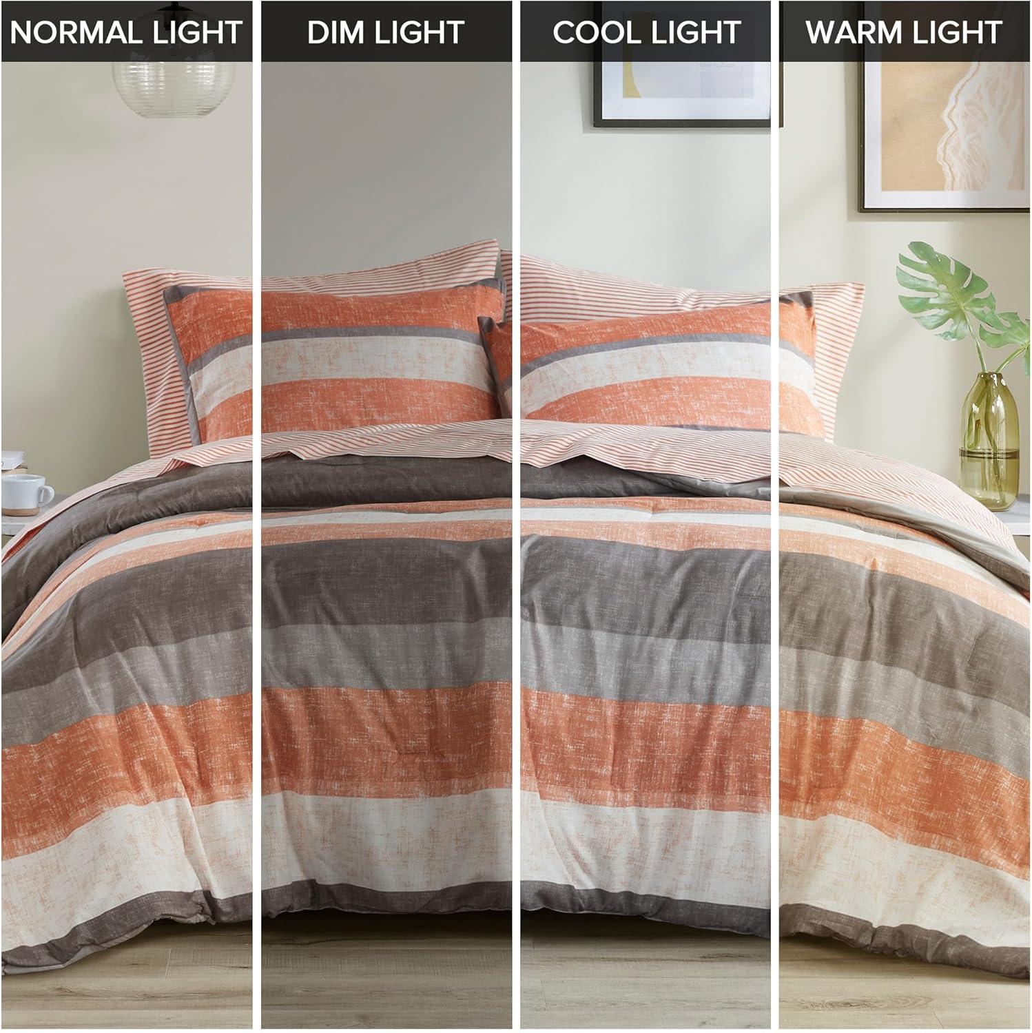 Madison Park Essentials Jaxon Comforter Set with Bed Sheets