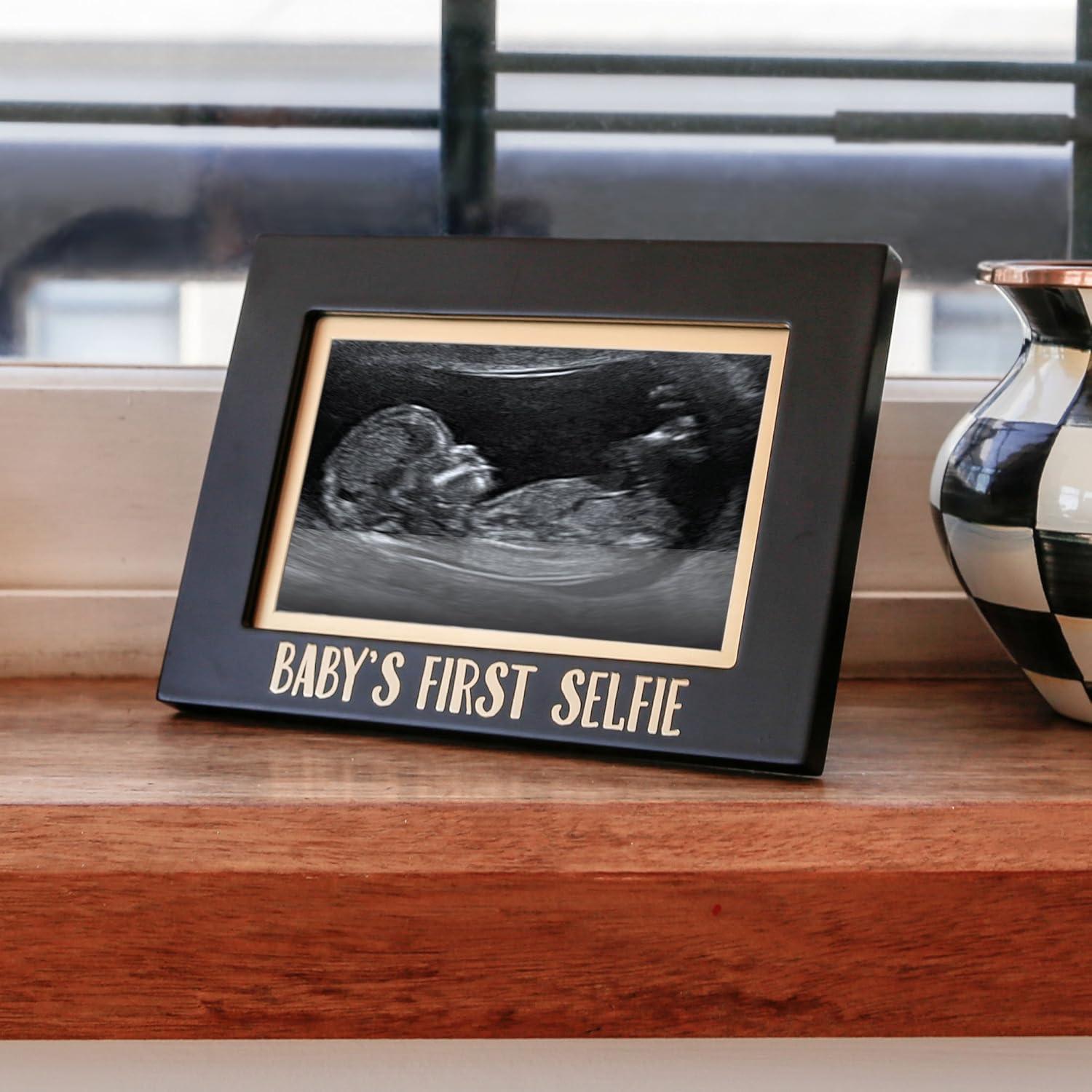 Pearhead "Coming Soon" Sonogram Frame, White