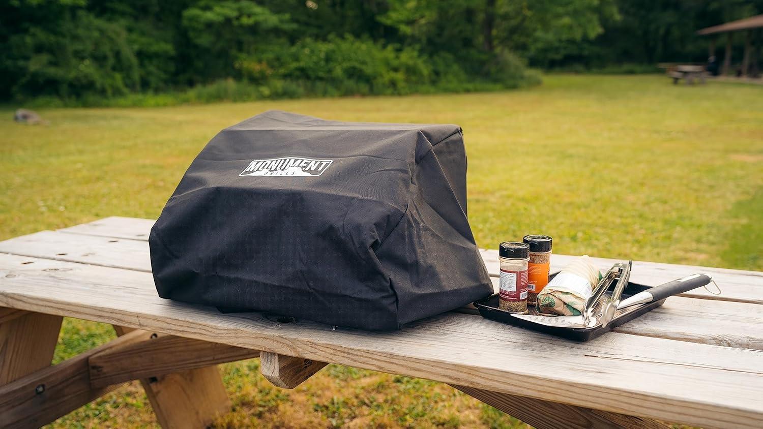 Monument Grills Monument Waterproof Heavy Duty Gas BBQ 2B Table Top Grill Cover for 13742 and G22