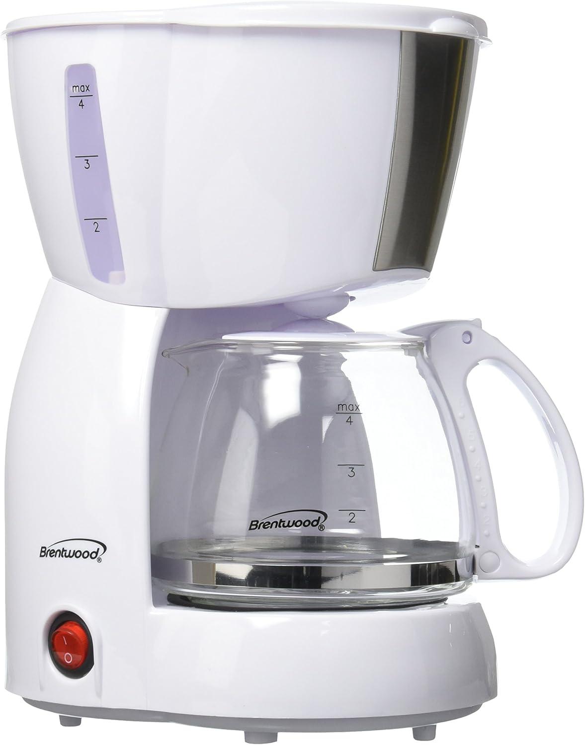 Brentwood Appliances TS-213BK Brentwood Appliances 4 Cup Coffee Maker