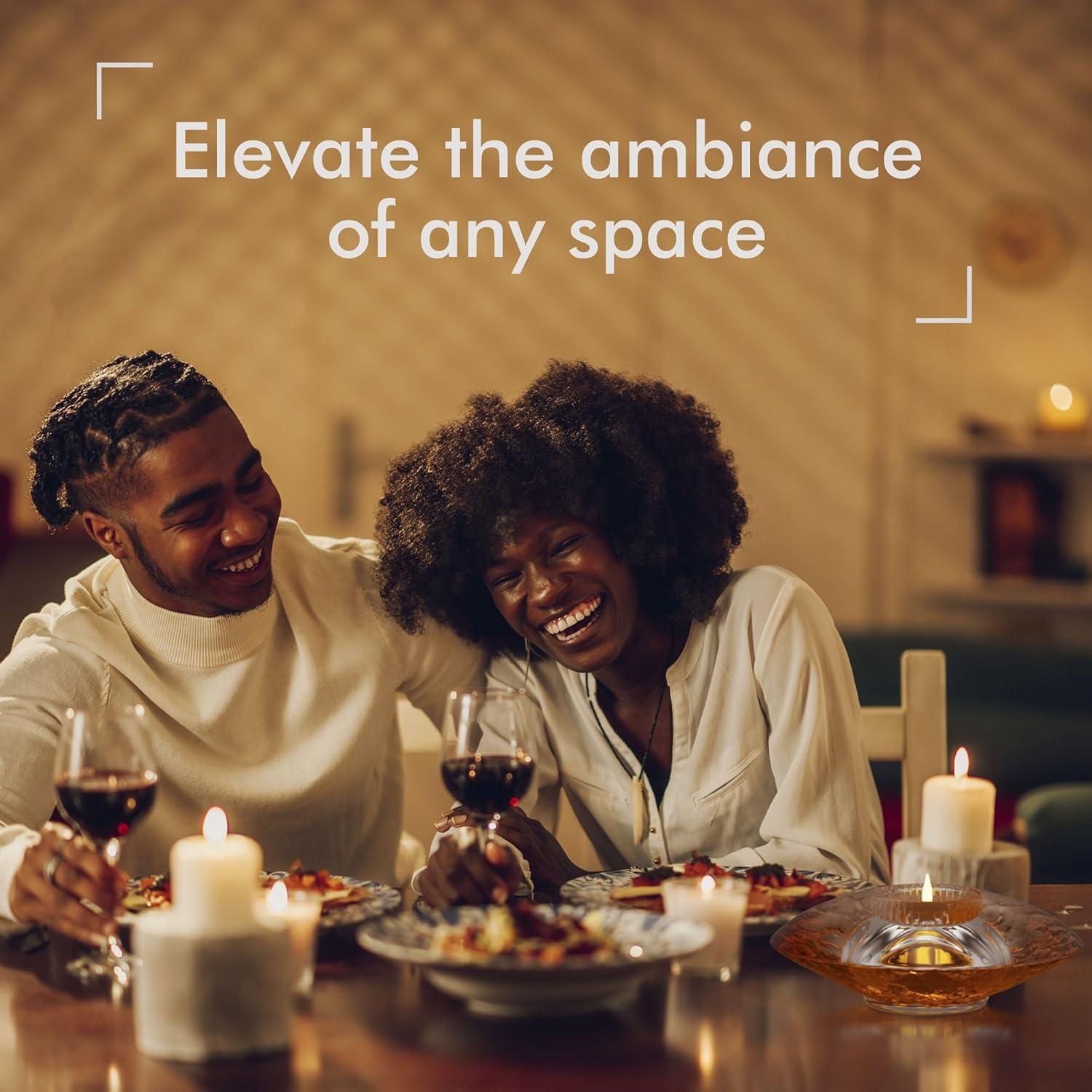 Orrefors Discus 1.75'' H Crystal Tabletop Votive Holder