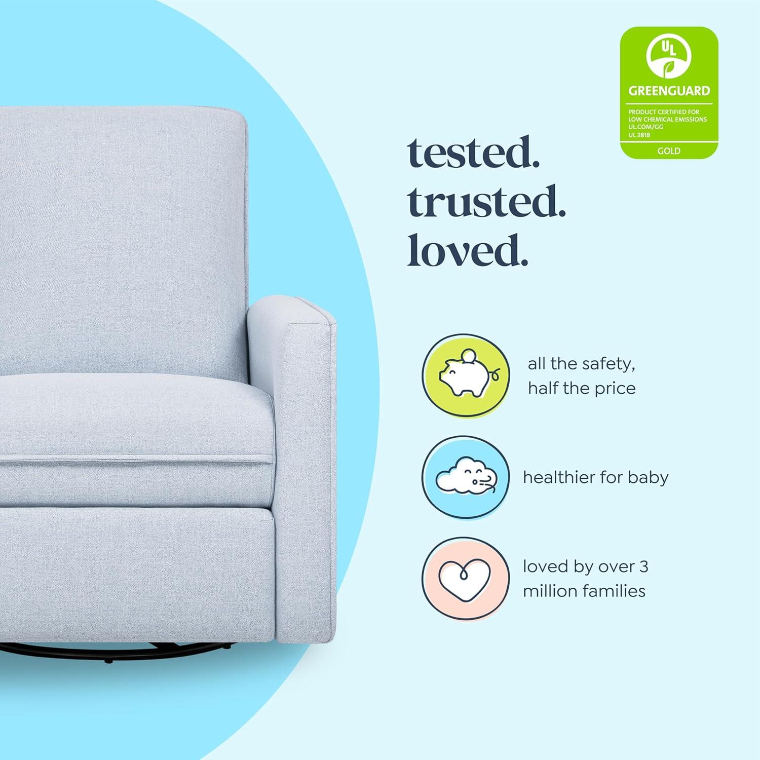 Penny Recliner And Swivel Glider In Eco-Performance Fabric