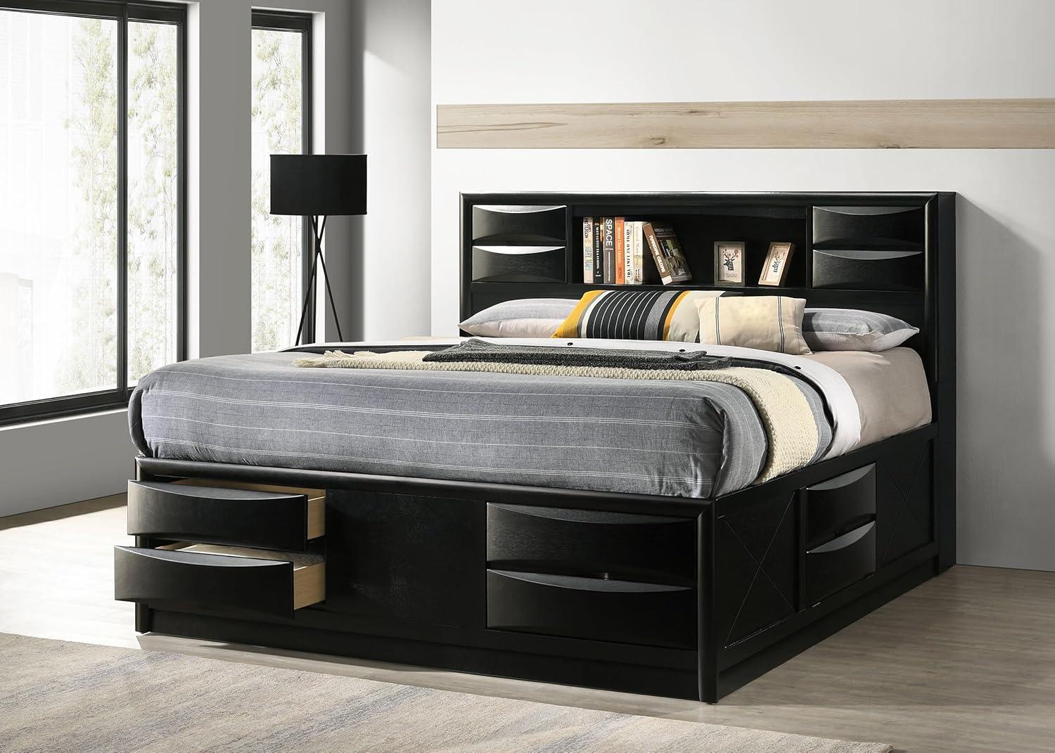 Briana Platform Storage Bed
