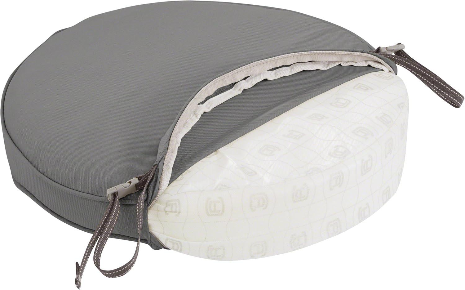 15" x 15" x 2" Montlake Fadesafe Round Patio Dining Seat Cushion Set: Water-Resistant, Zippered - Classic Accessories