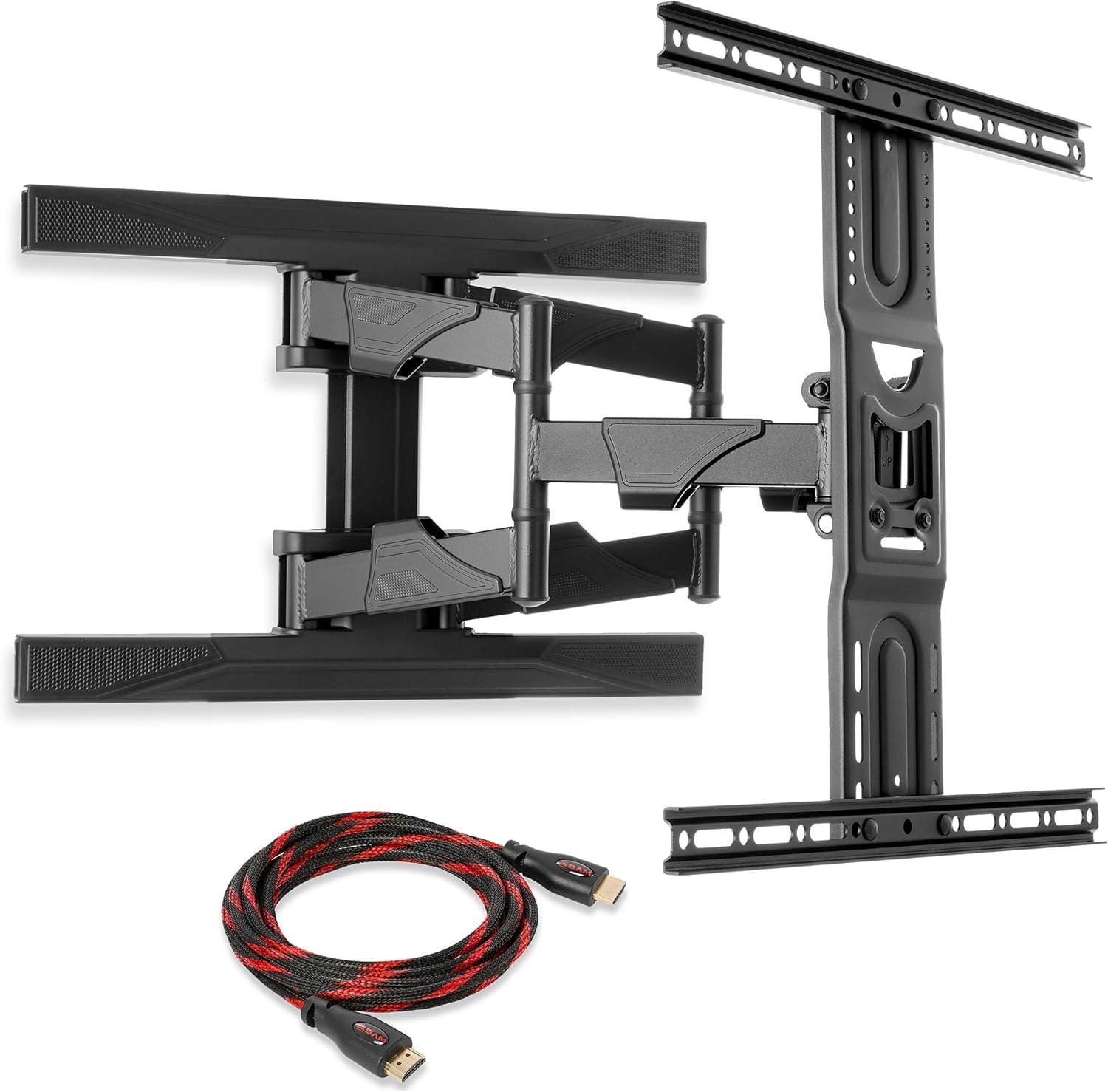 Universal Heavy-Duty Steel Full-Motion TV Wall Mount 42"-70"