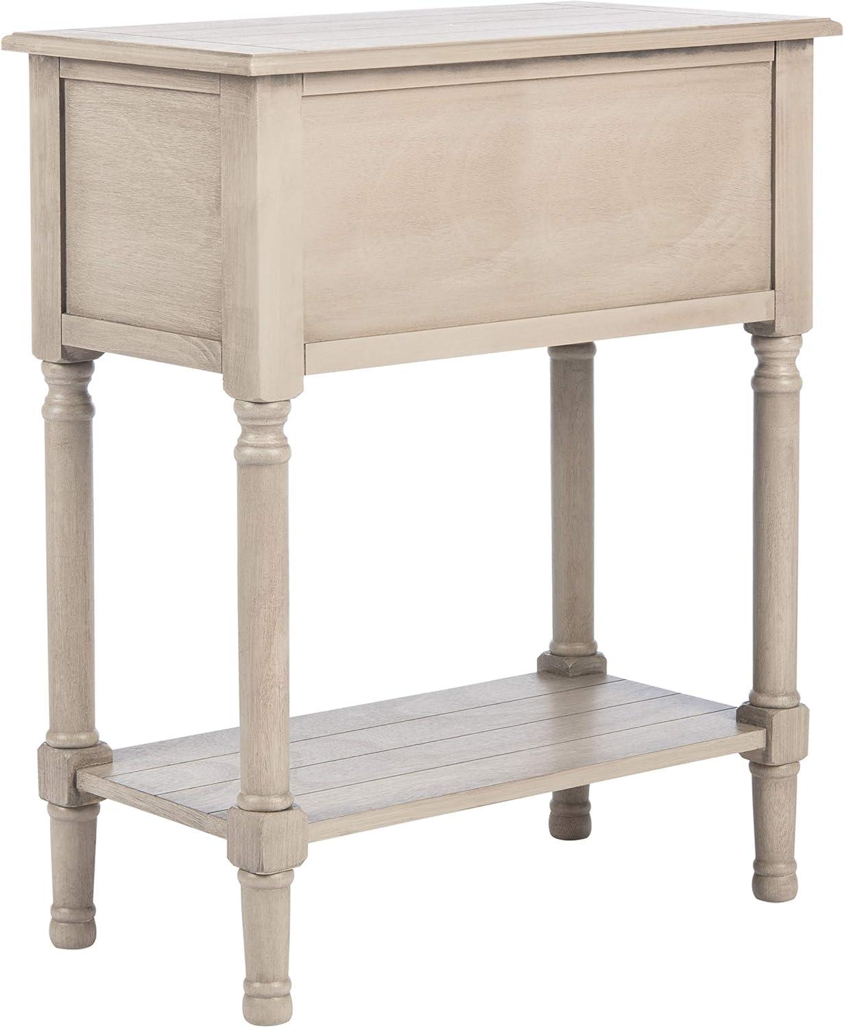 Primrose 3 Drawer Console Table - Greige - Safavieh