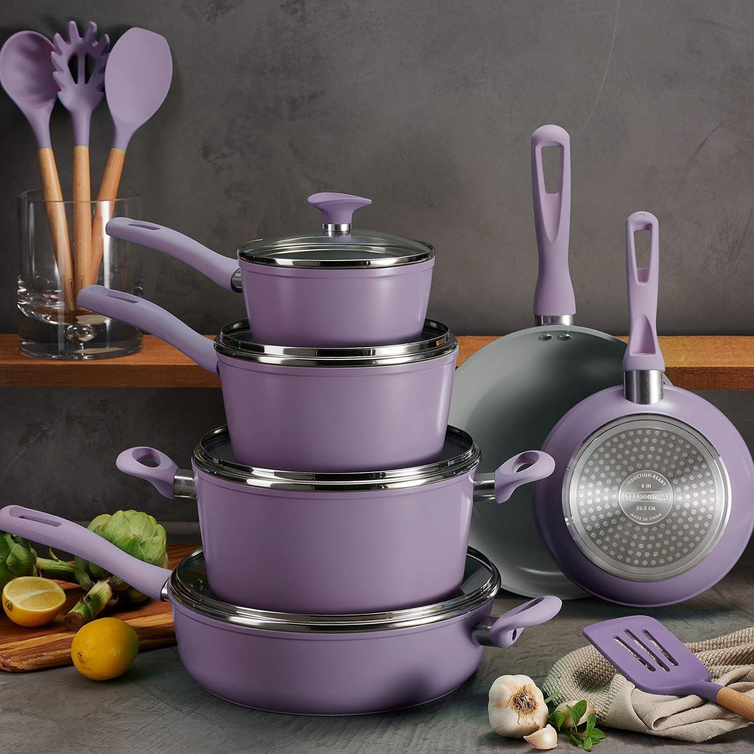 Tramontina 14 Pc Ceramic Induction-Ready Cookware Set