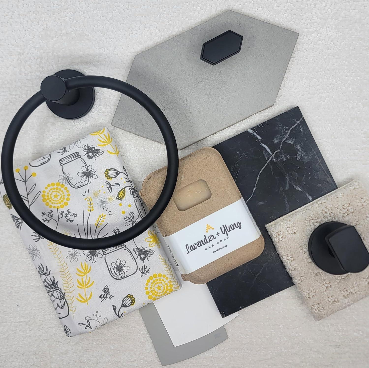 Dia Wall Mounted Robe Hook with Installation Hardware