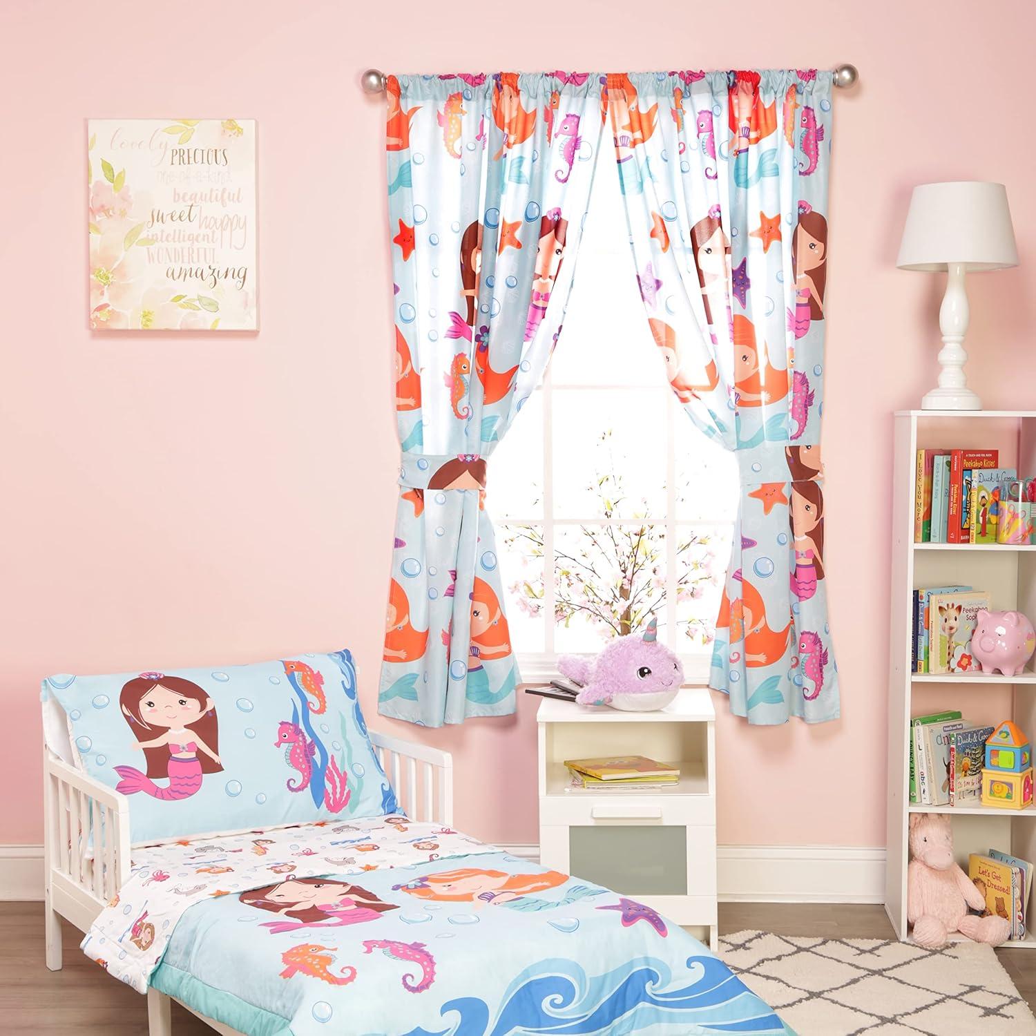 Everyday Kids Mermaid Undersea Adventure Drapes